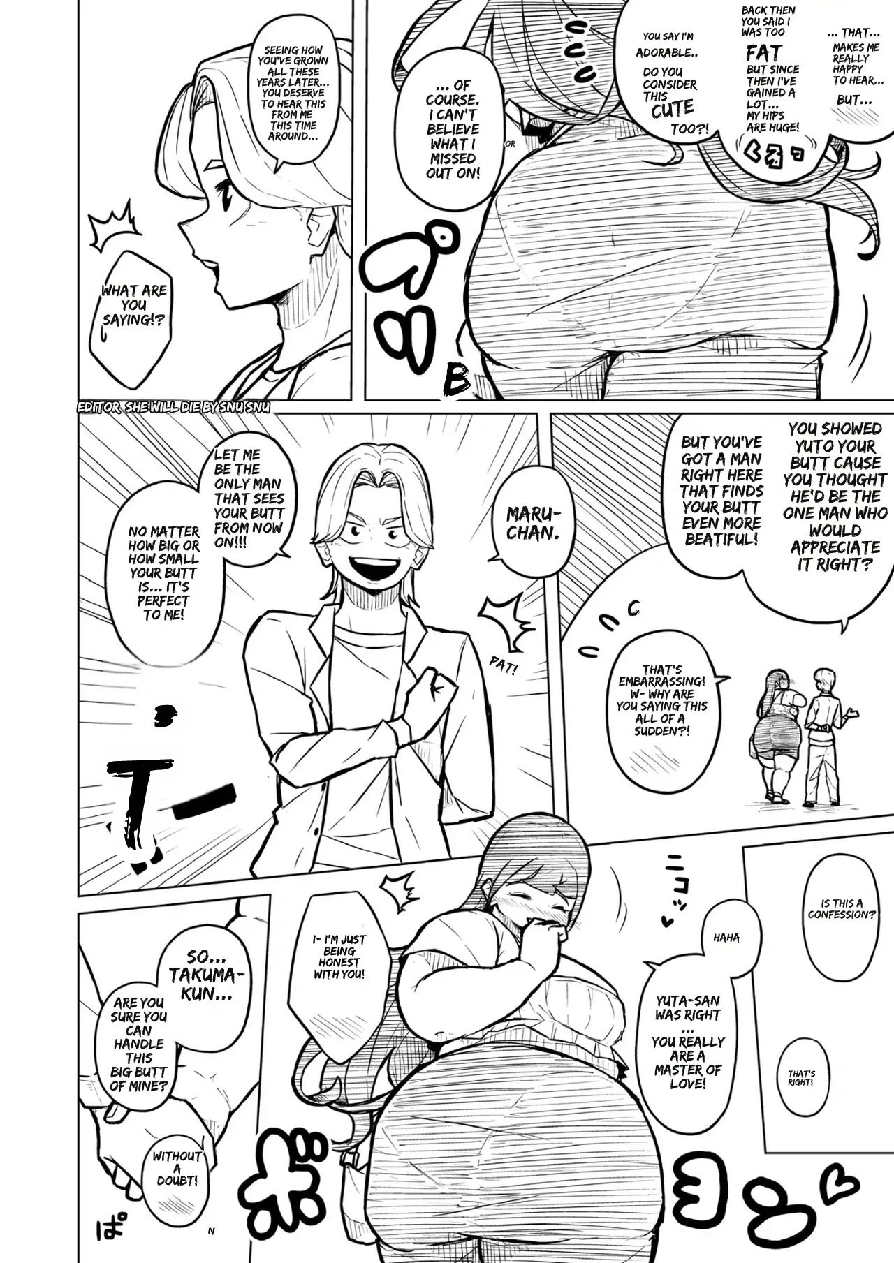[Pocchari wa sekai o sukuu] Chubby Girlfriend [English Re-Write] - Page 289