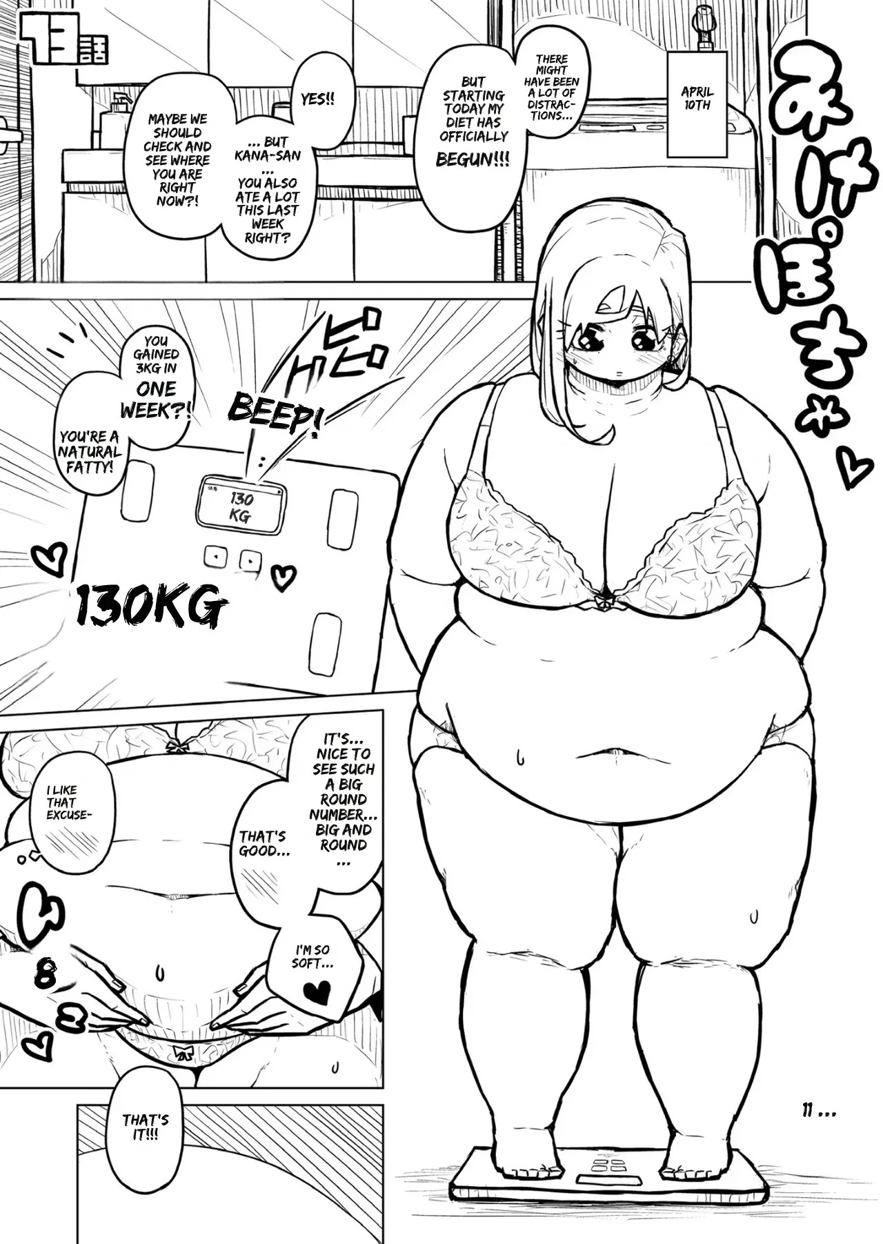 [Pocchari wa sekai o sukuu] Chubby Girlfriend [English Re-Write] - Page 290