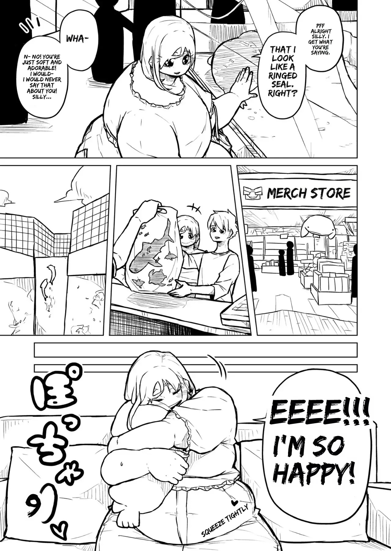 [Pocchari wa sekai o sukuu] Chubby Girlfriend [English Re-Write] - Page 304