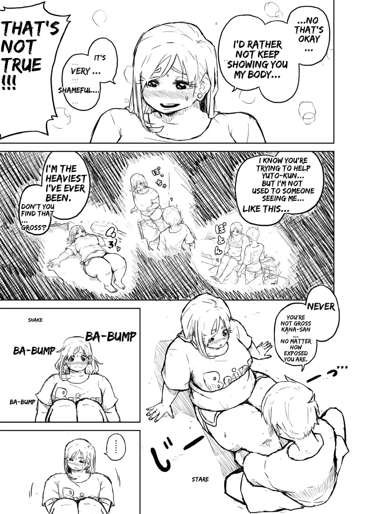 [Pocchari wa sekai o sukuu] Chubby Girlfriend [English Re-Write] - Page 31