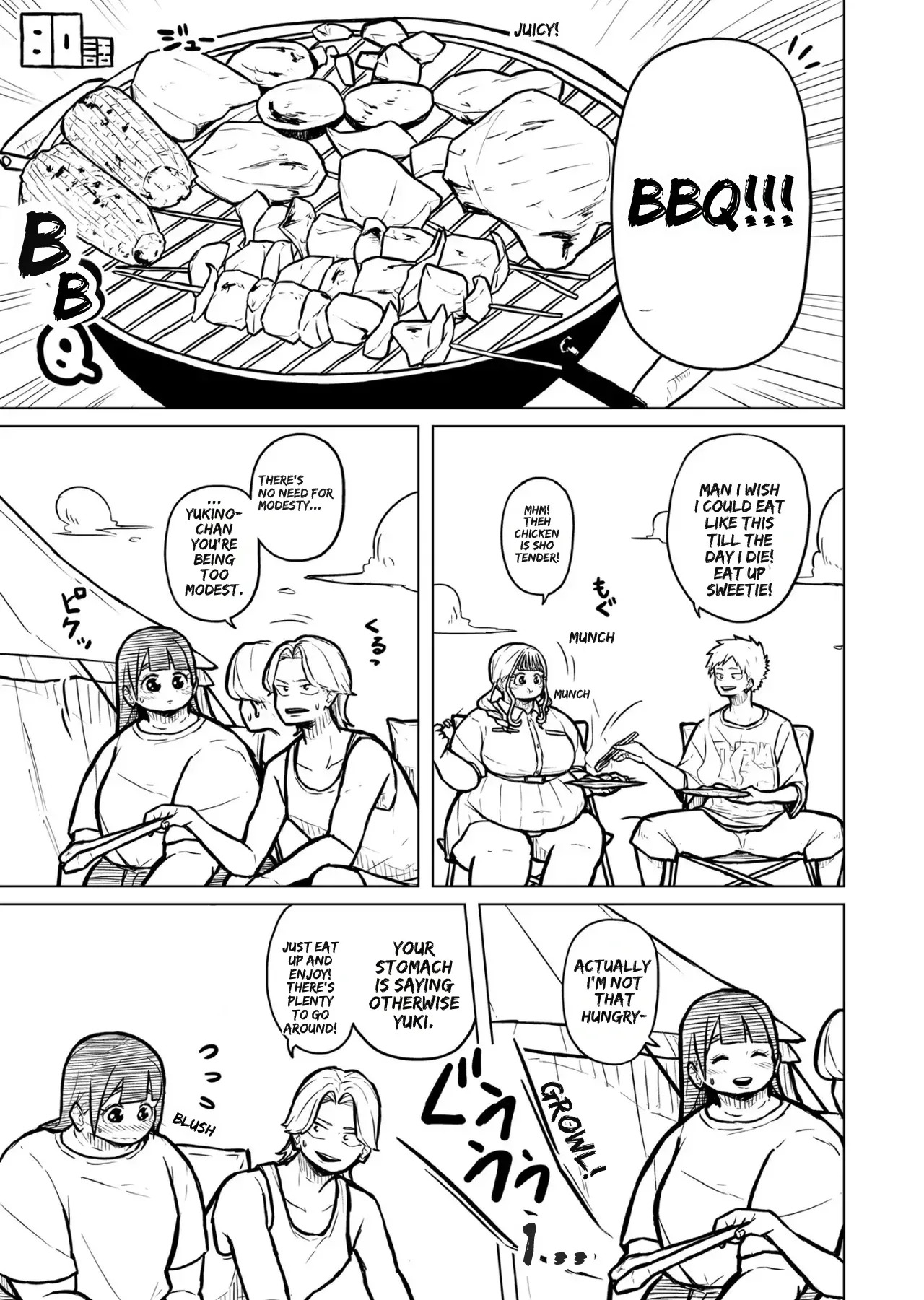 [Pocchari wa sekai o sukuu] Chubby Girlfriend [English Re-Write] - Page 318