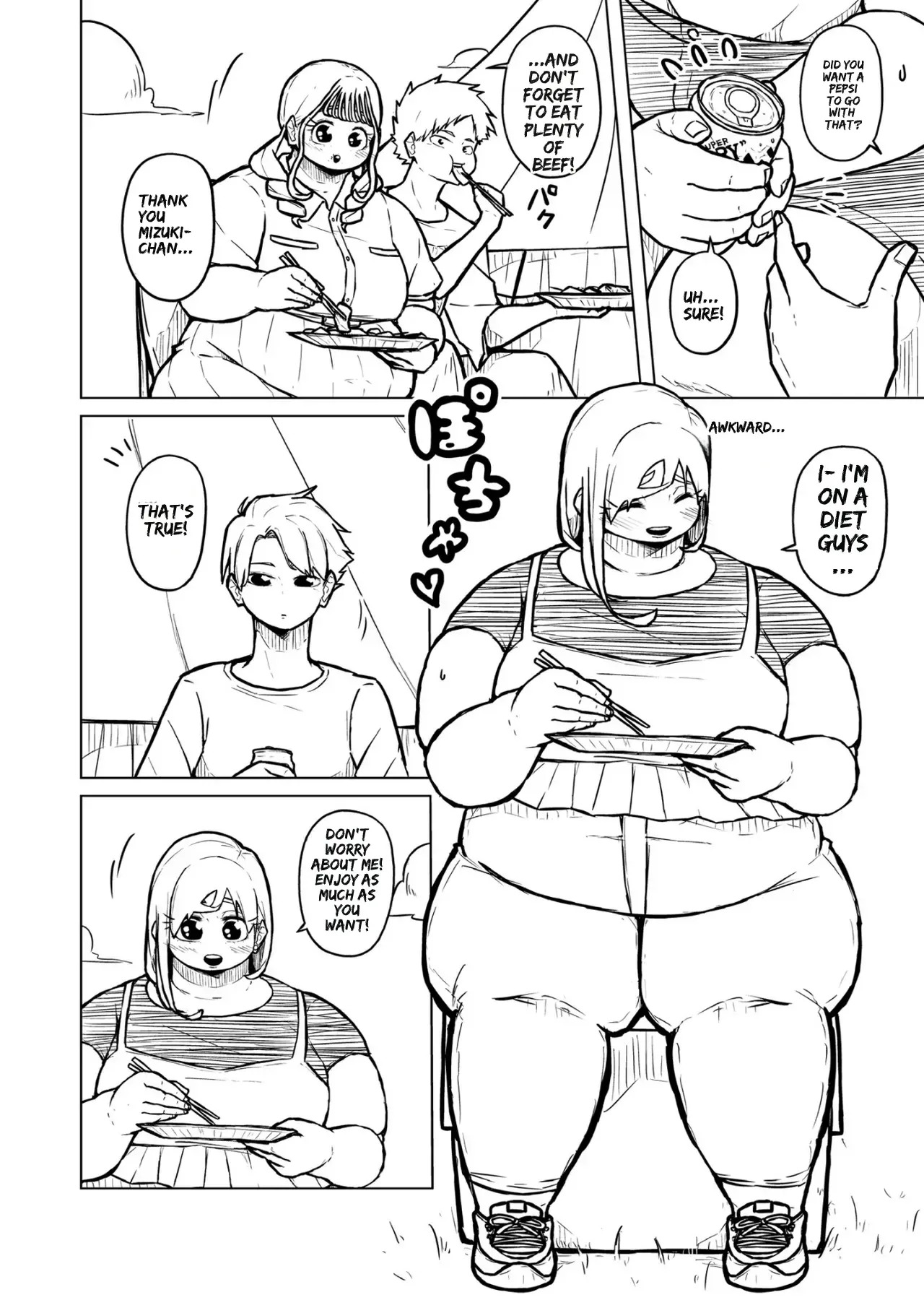 [Pocchari wa sekai o sukuu] Chubby Girlfriend [English Re-Write] - Page 319