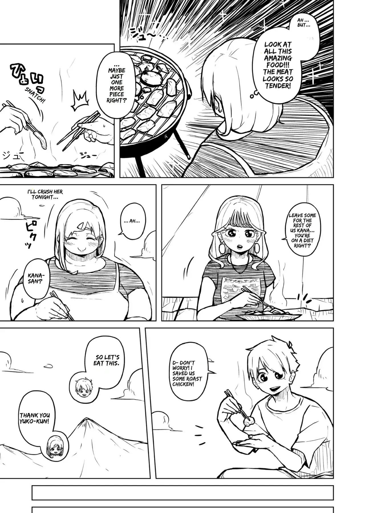 [Pocchari wa sekai o sukuu] Chubby Girlfriend [English Re-Write] - Page 320