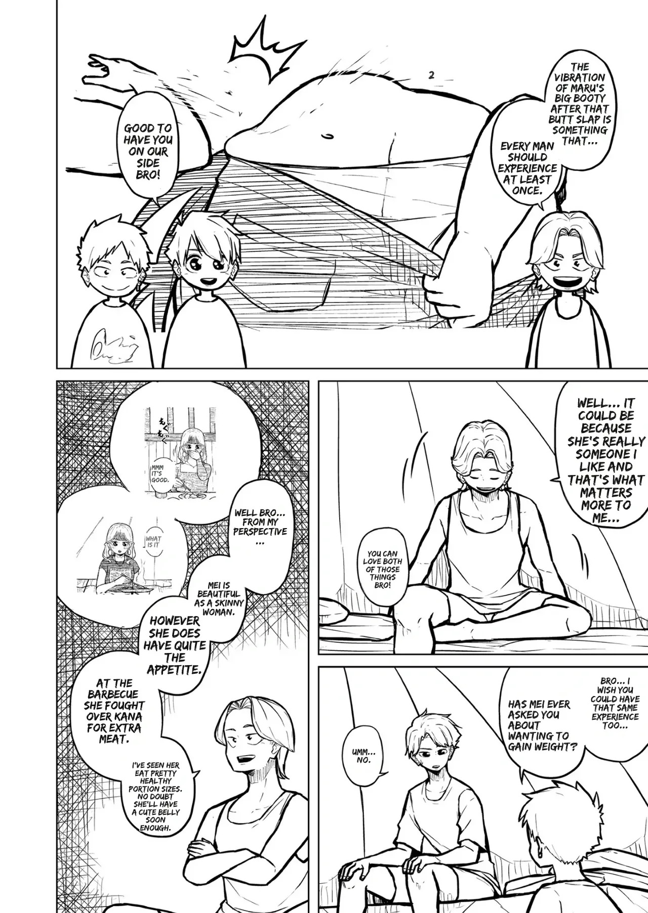 [Pocchari wa sekai o sukuu] Chubby Girlfriend [English Re-Write] - Page 327