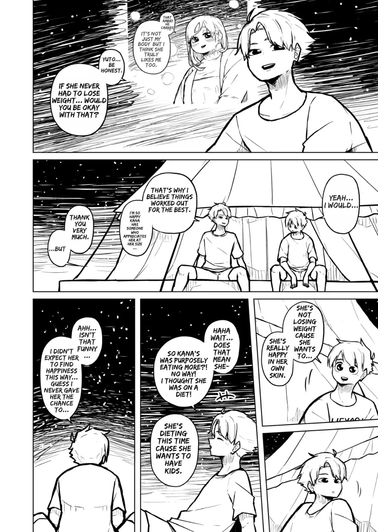 [Pocchari wa sekai o sukuu] Chubby Girlfriend [English Re-Write] - Page 331