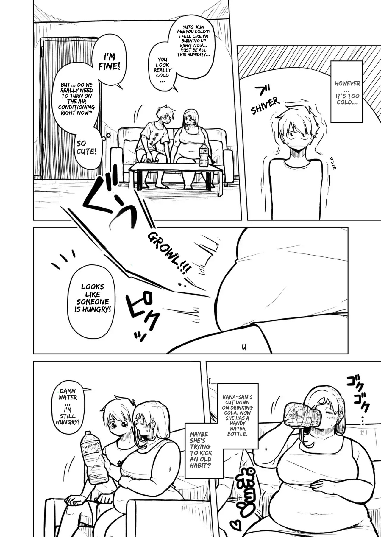 [Pocchari wa sekai o sukuu] Chubby Girlfriend [English Re-Write] - Page 335