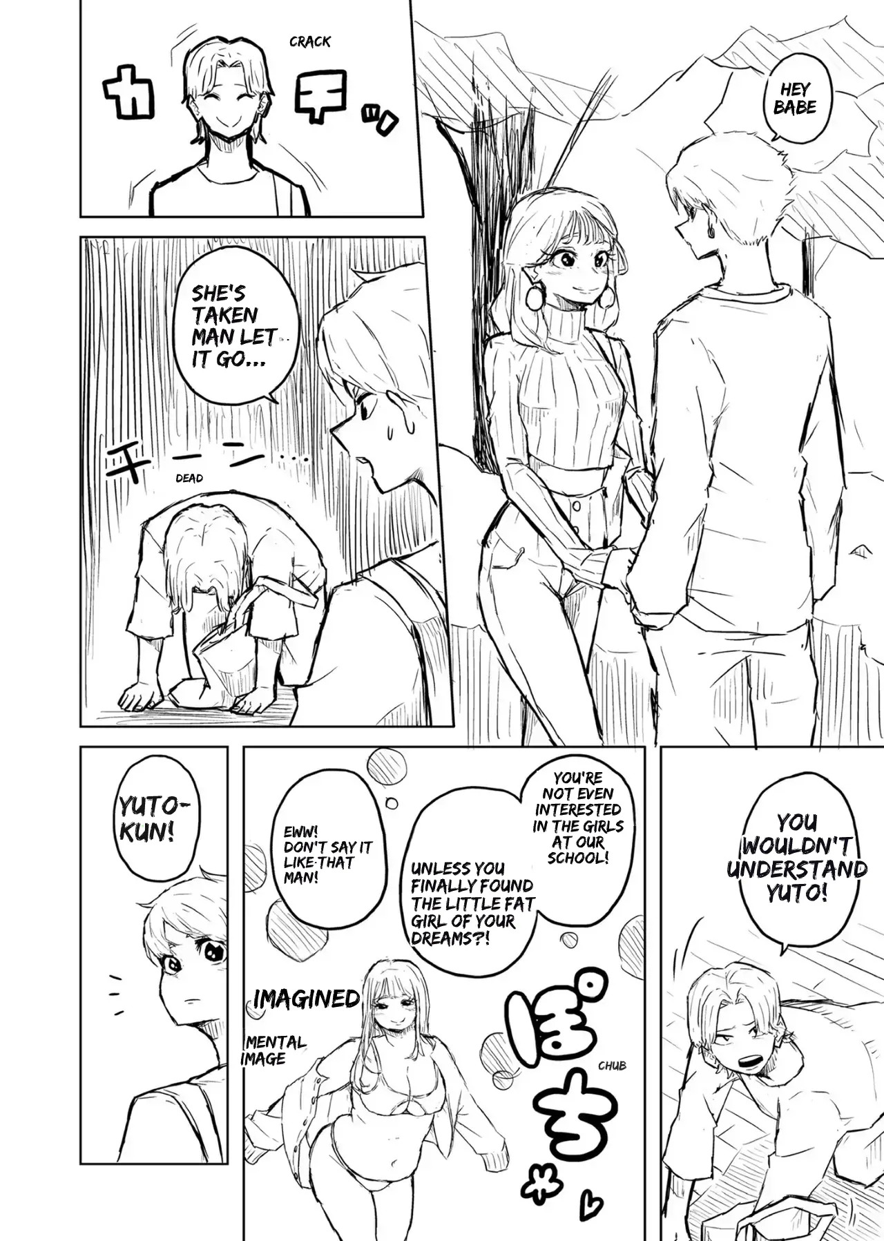[Pocchari wa sekai o sukuu] Chubby Girlfriend [English Re-Write] - Page 34
