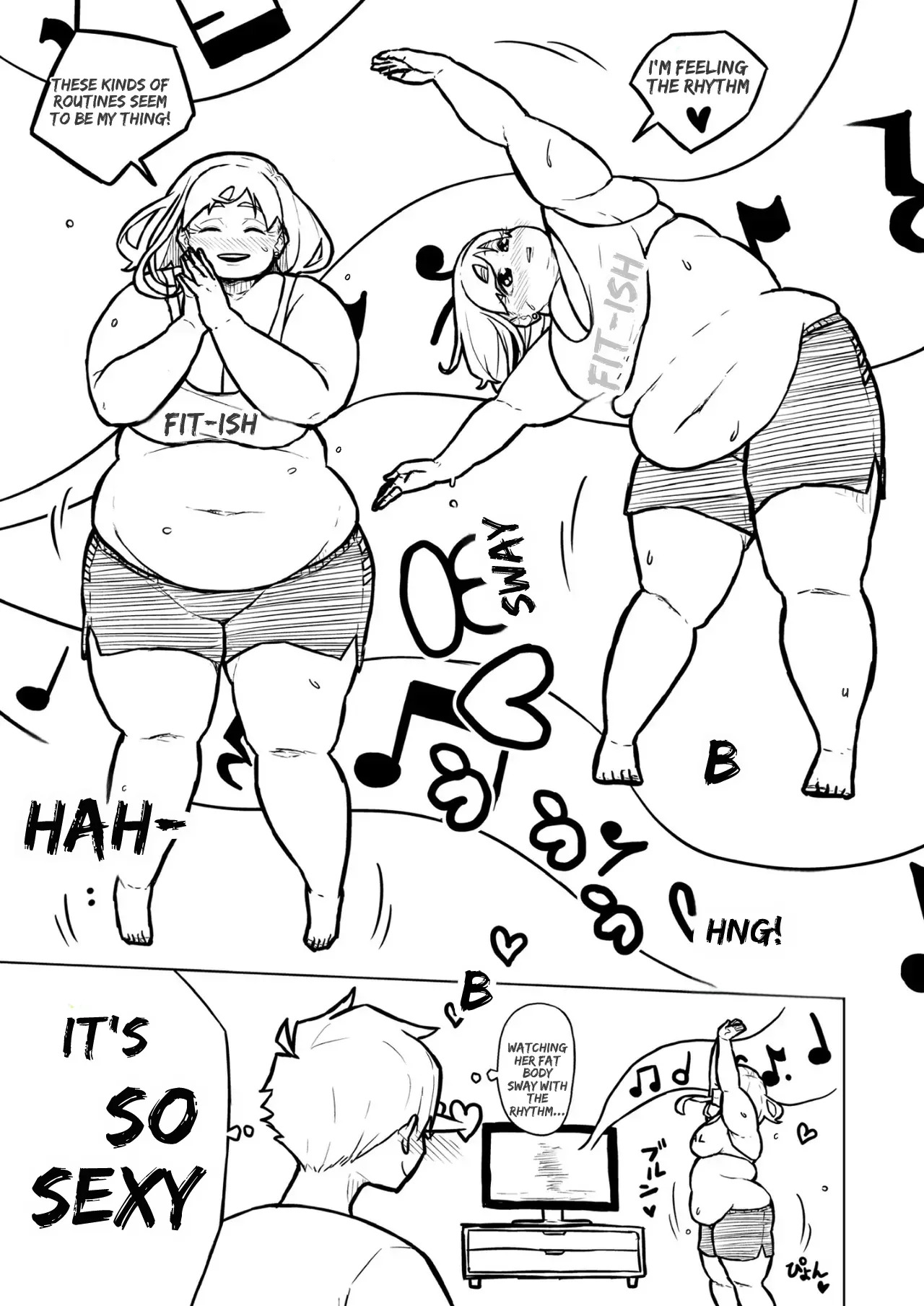 [Pocchari wa sekai o sukuu] Chubby Girlfriend [English Re-Write] - Page 340