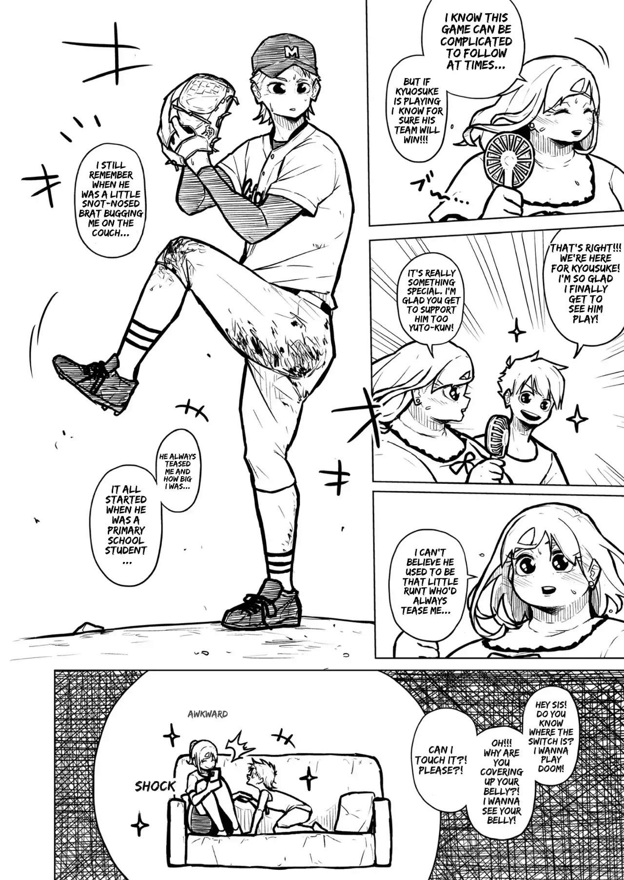 [Pocchari wa sekai o sukuu] Chubby Girlfriend [English Re-Write] - Page 343