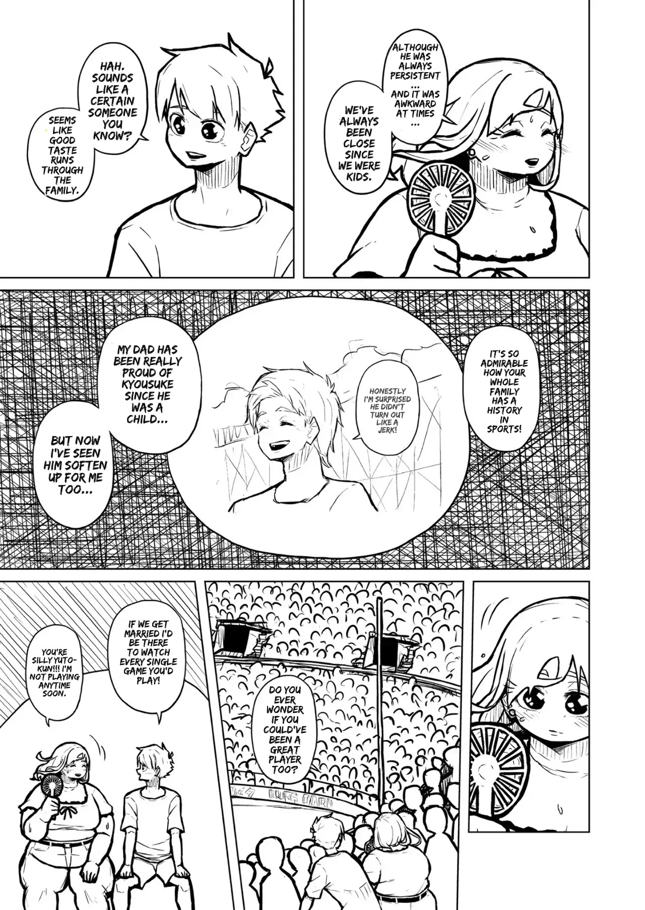 [Pocchari wa sekai o sukuu] Chubby Girlfriend [English Re-Write] - Page 344