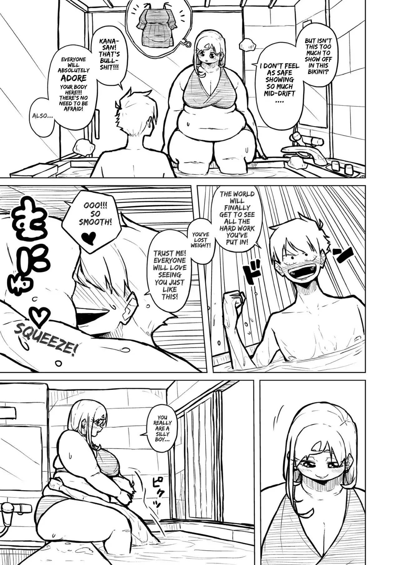 [Pocchari wa sekai o sukuu] Chubby Girlfriend [English Re-Write] - Page 348