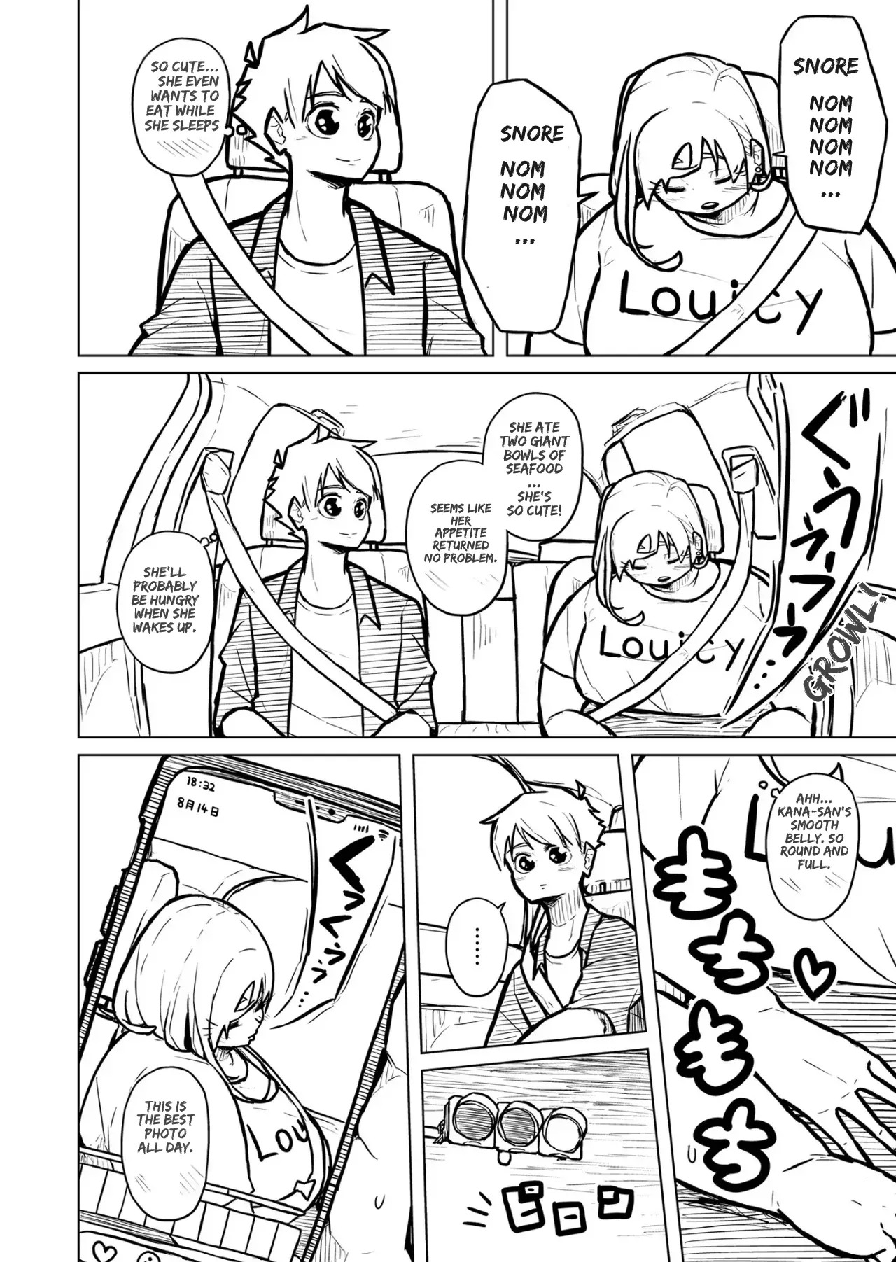 [Pocchari wa sekai o sukuu] Chubby Girlfriend [English Re-Write] - Page 353