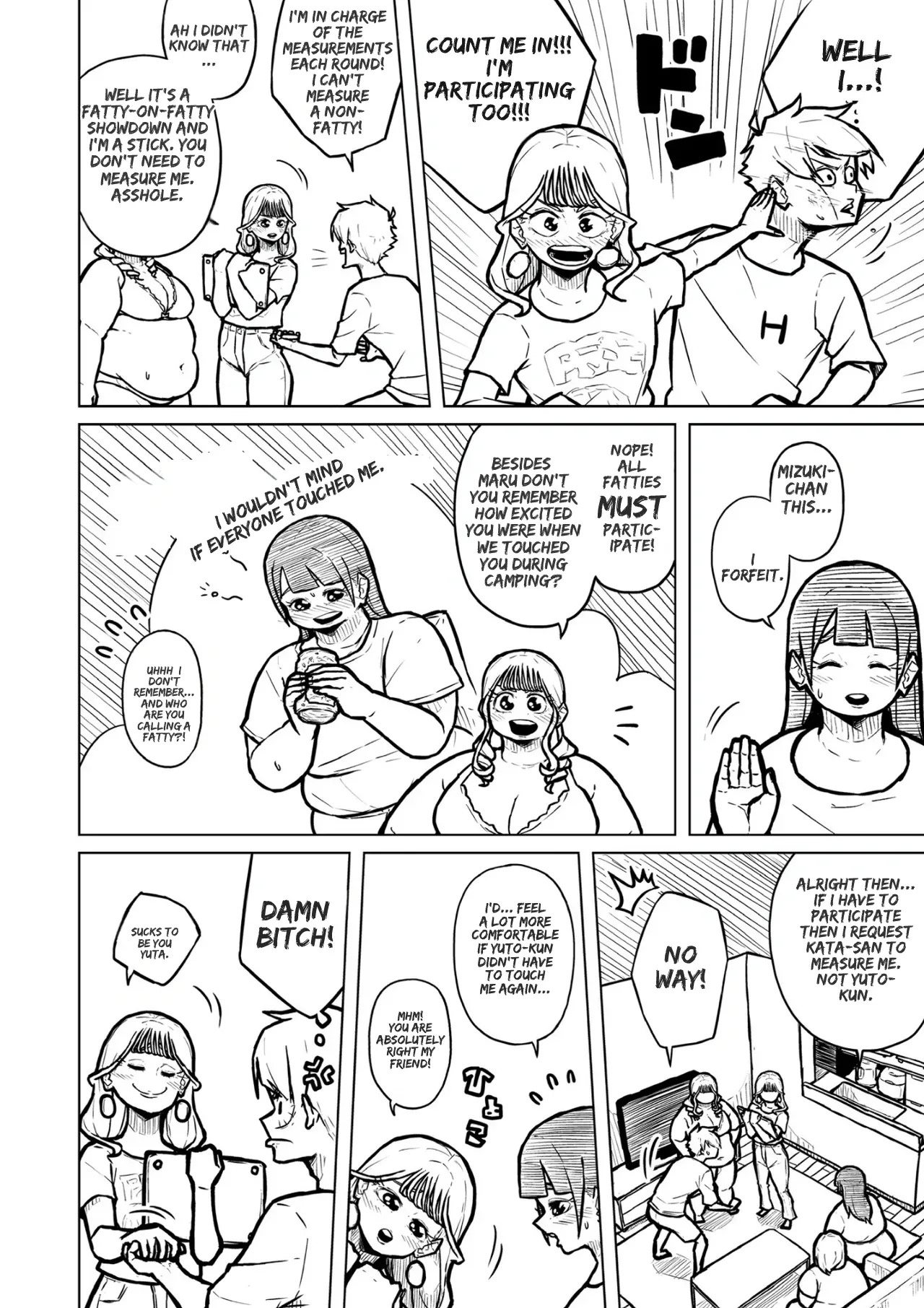 [Pocchari wa sekai o sukuu] Chubby Girlfriend [English Re-Write] - Page 355