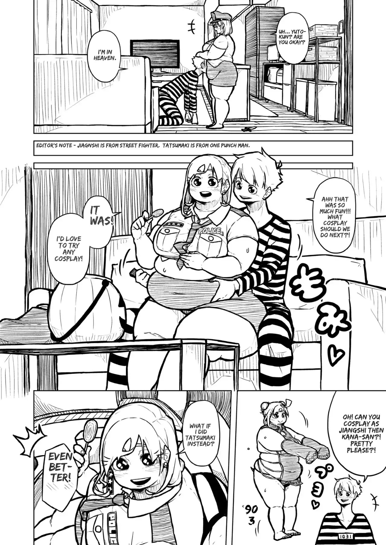 [Pocchari wa sekai o sukuu] Chubby Girlfriend [English Re-Write] - Page 364