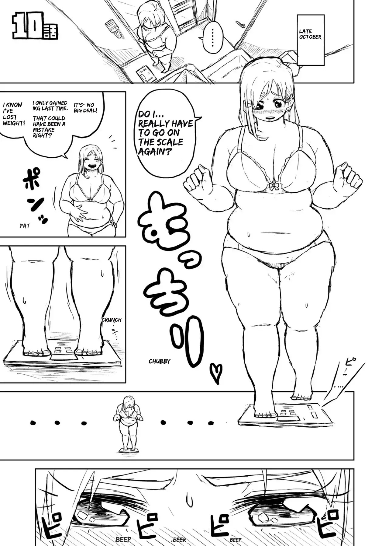 [Pocchari wa sekai o sukuu] Chubby Girlfriend [English Re-Write] - Page 37