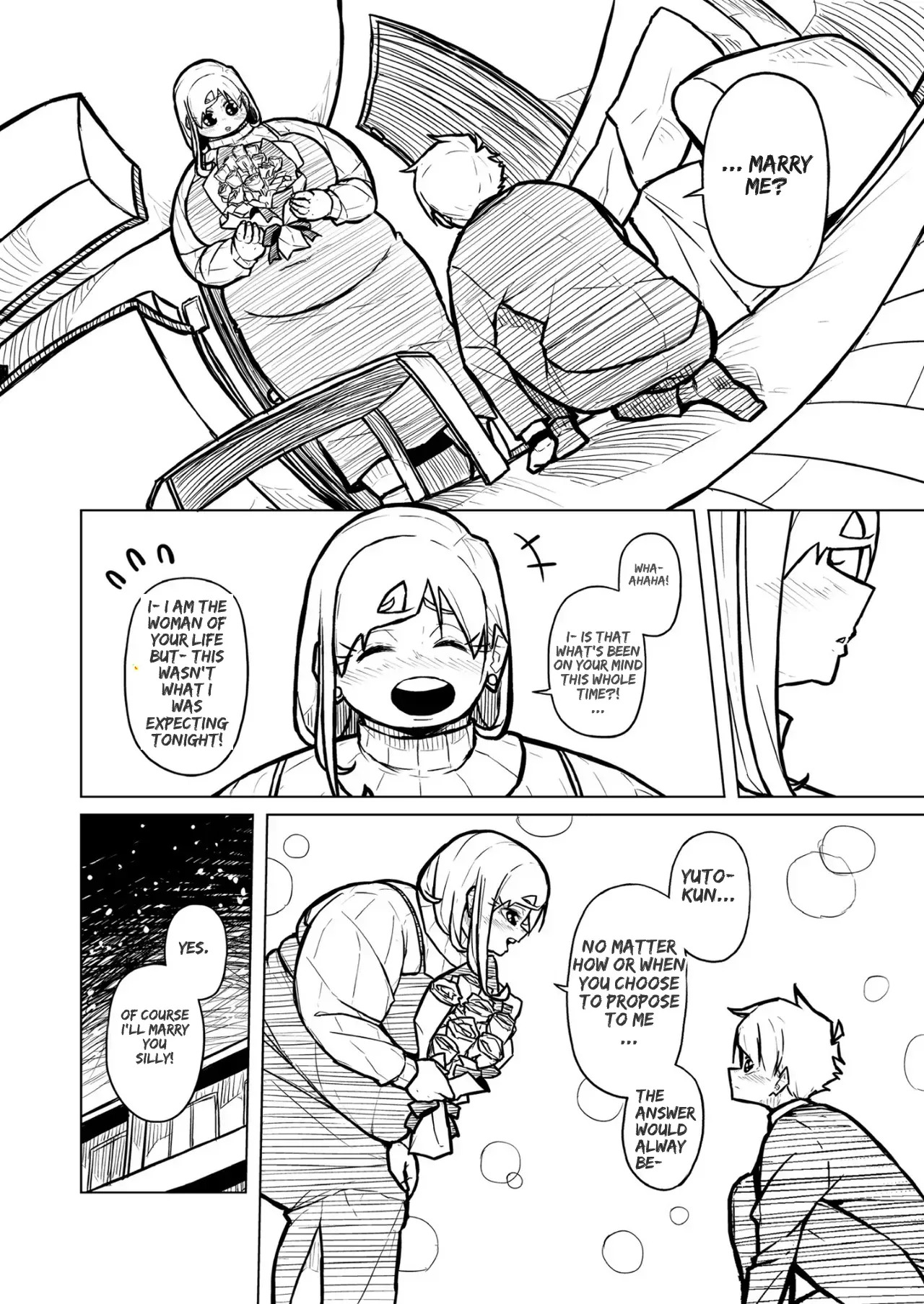 [Pocchari wa sekai o sukuu] Chubby Girlfriend [English Re-Write] - Page 376