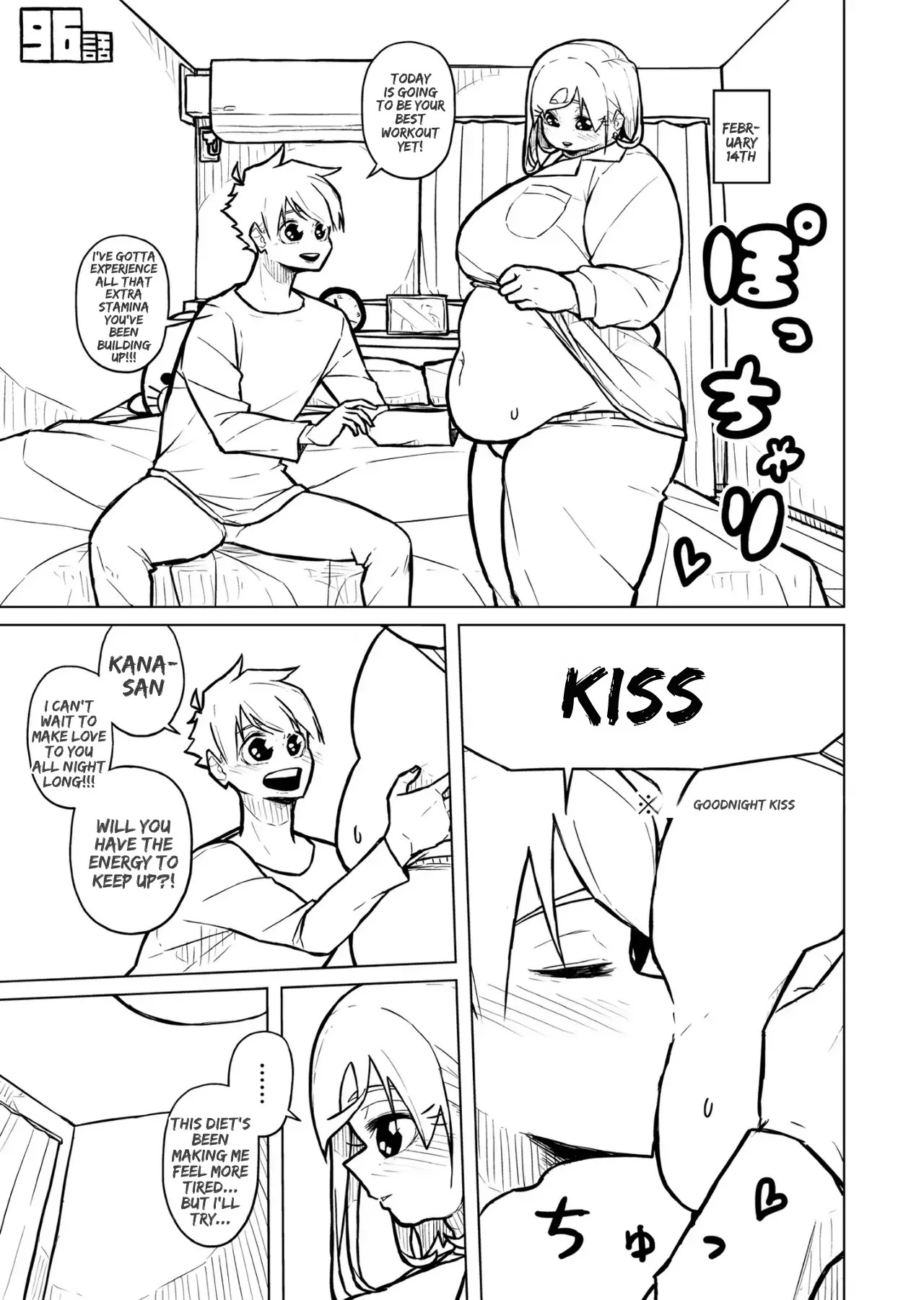 [Pocchari wa sekai o sukuu] Chubby Girlfriend [English Re-Write] - Page 381