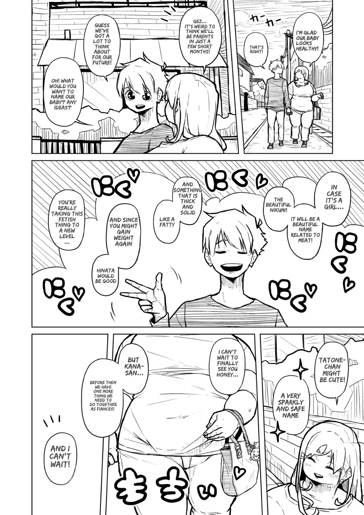 [Pocchari wa sekai o sukuu] Chubby Girlfriend [English Re-Write] - Page 388