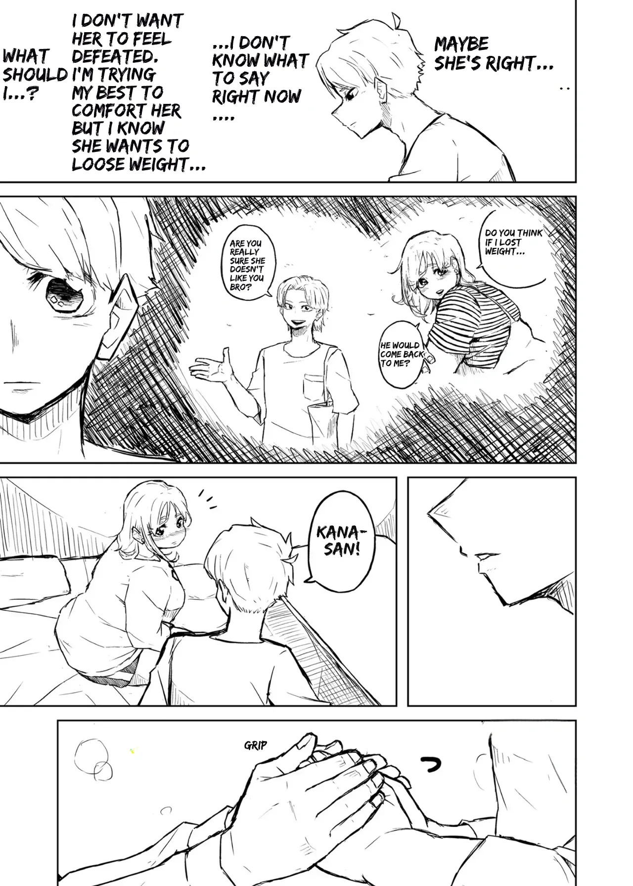 [Pocchari wa sekai o sukuu] Chubby Girlfriend [English Re-Write] - Page 39