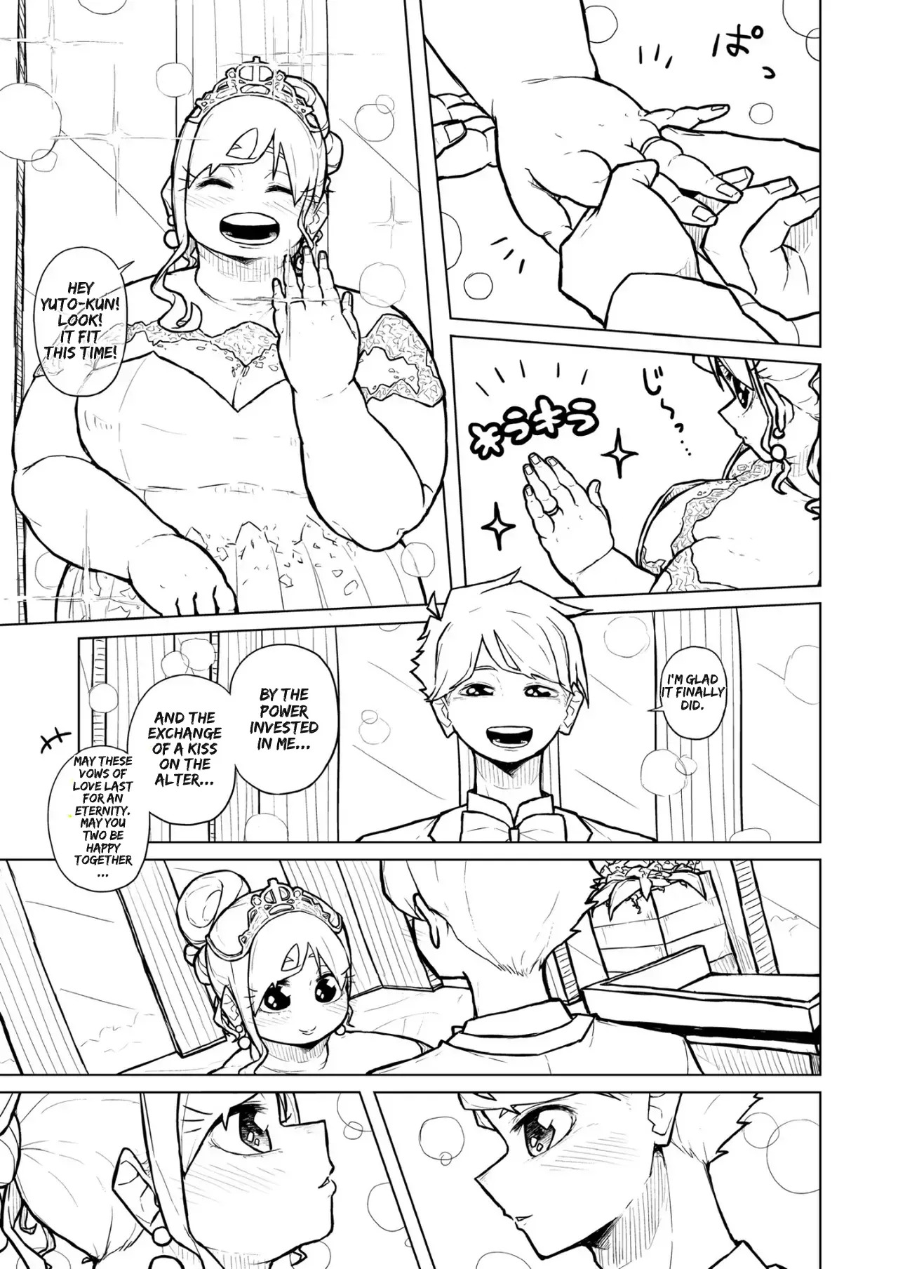 [Pocchari wa sekai o sukuu] Chubby Girlfriend [English Re-Write] - Page 391