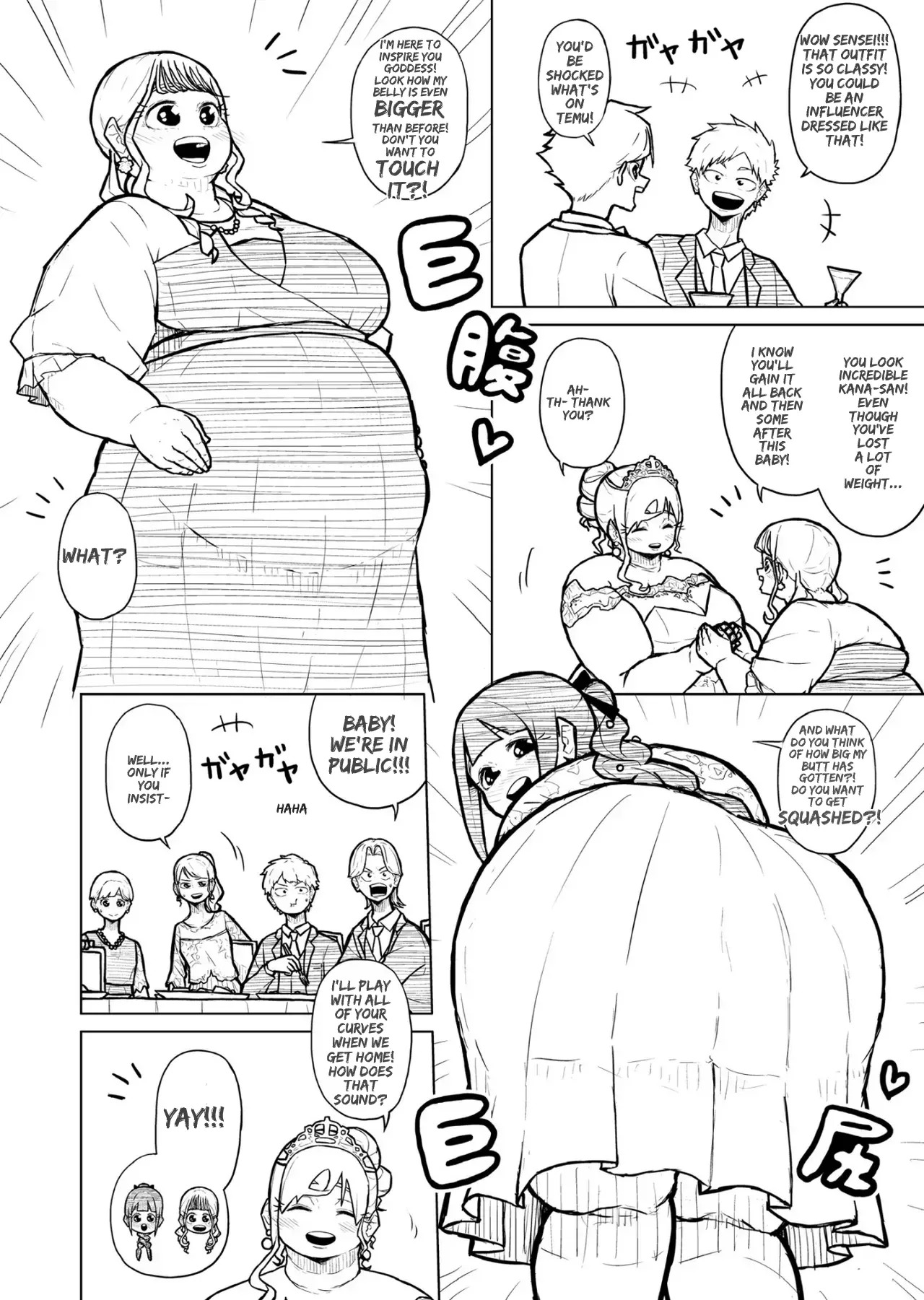 [Pocchari wa sekai o sukuu] Chubby Girlfriend [English Re-Write] - Page 394