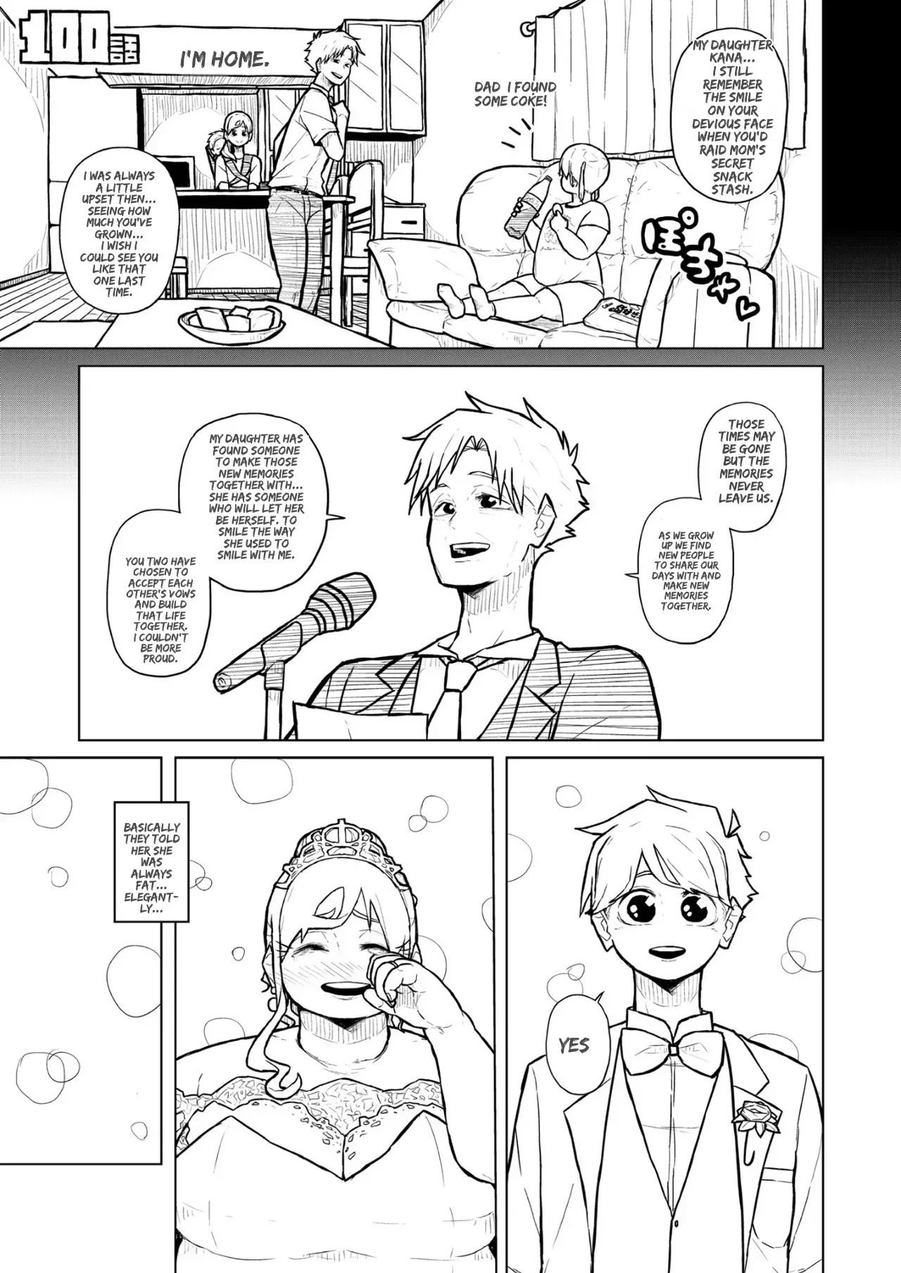 [Pocchari wa sekai o sukuu] Chubby Girlfriend [English Re-Write] - Page 397