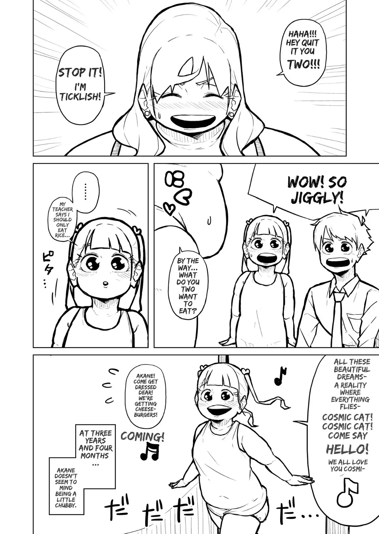 [Pocchari wa sekai o sukuu] Chubby Girlfriend [English Re-Write] - Page 408