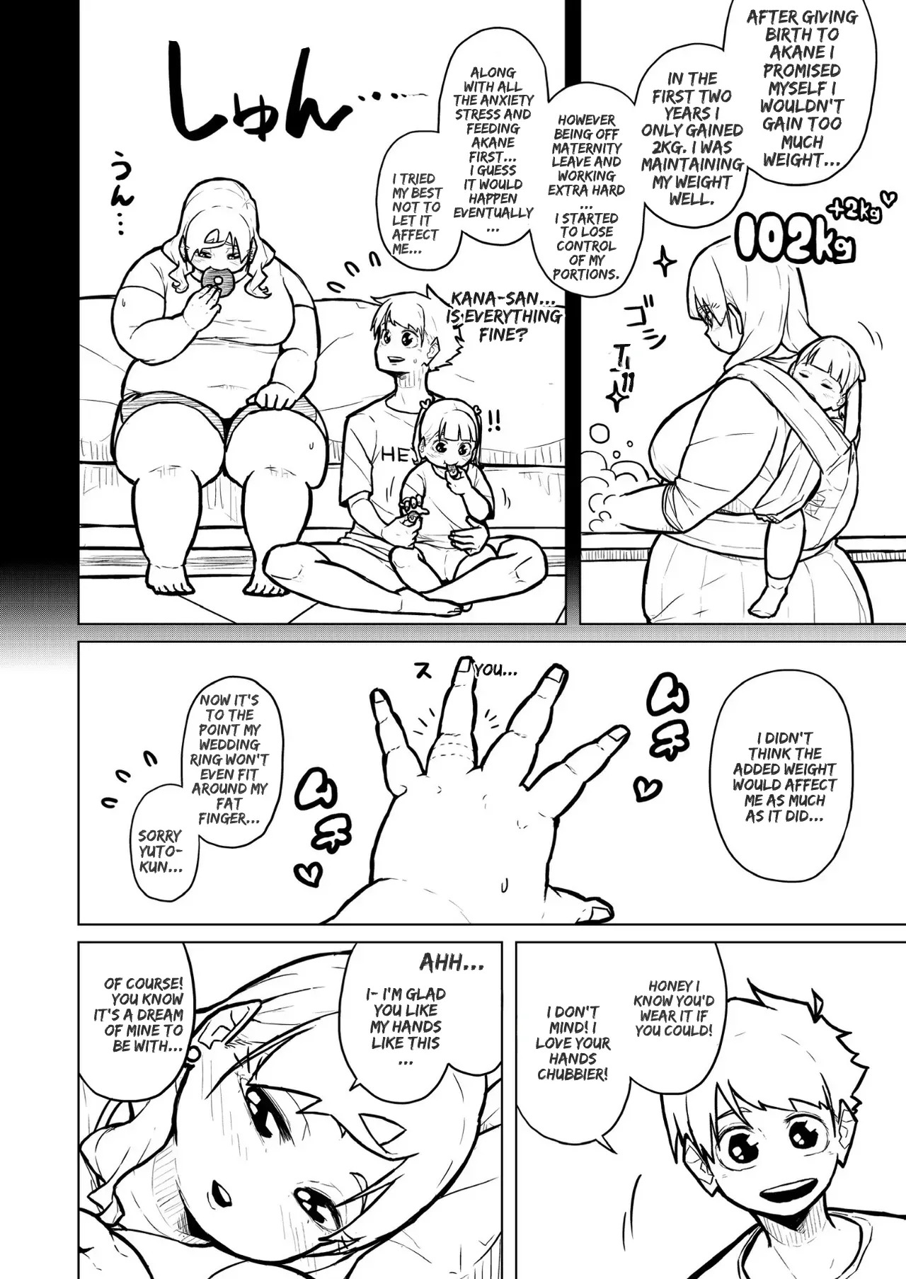[Pocchari wa sekai o sukuu] Chubby Girlfriend [English Re-Write] - Page 410