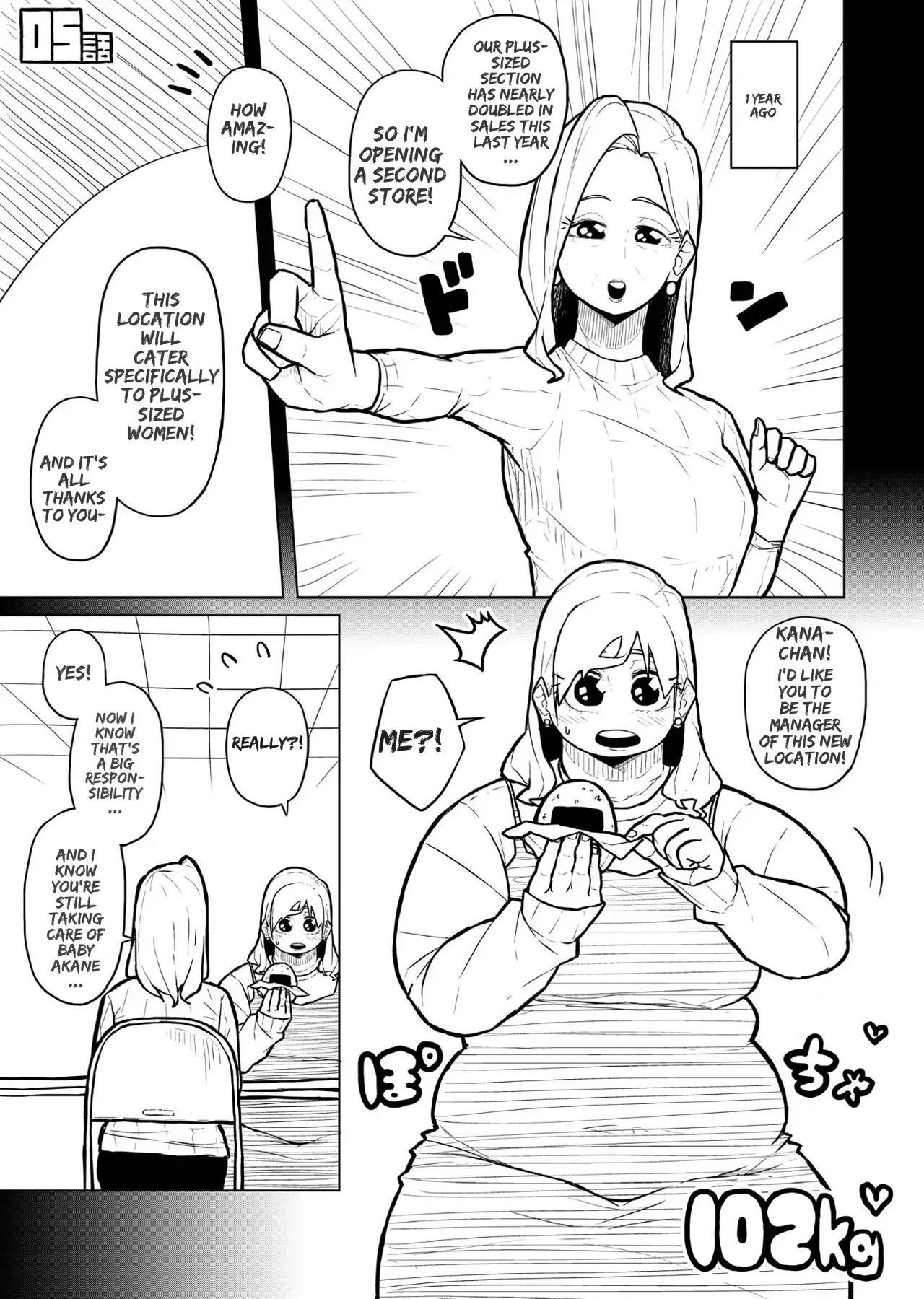 [Pocchari wa sekai o sukuu] Chubby Girlfriend [English Re-Write] - Page 417