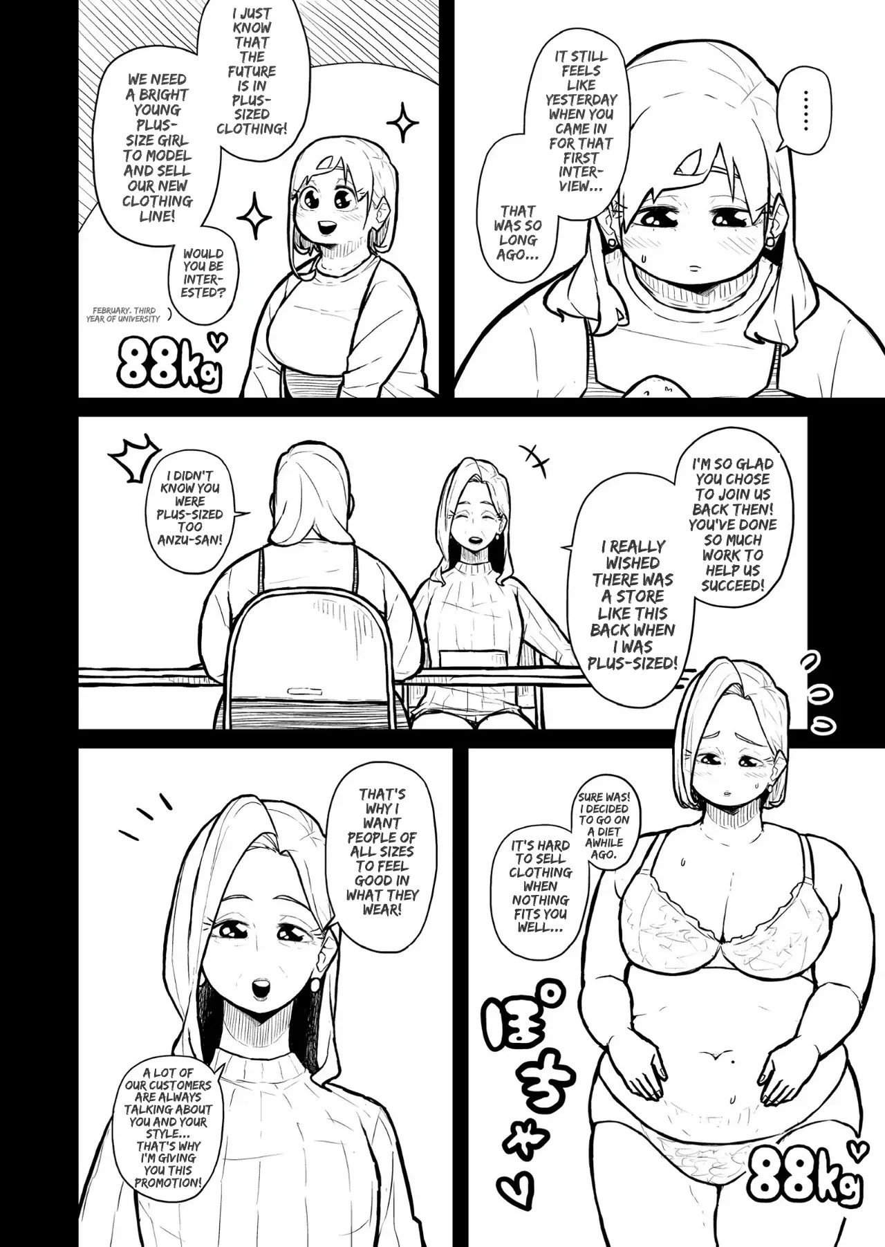 [Pocchari wa sekai o sukuu] Chubby Girlfriend [English Re-Write] - Page 418