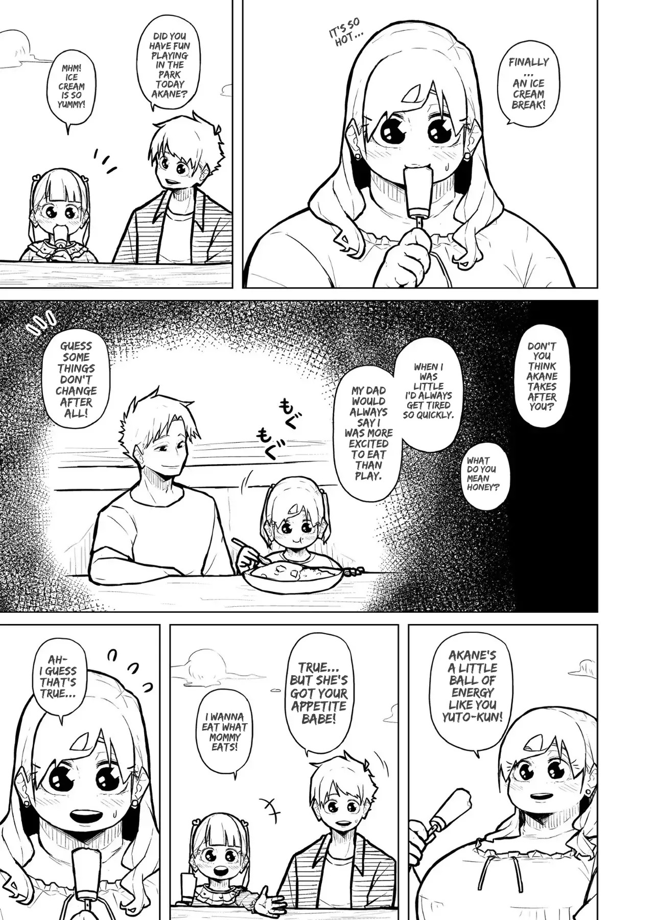 [Pocchari wa sekai o sukuu] Chubby Girlfriend [English Re-Write] - Page 427