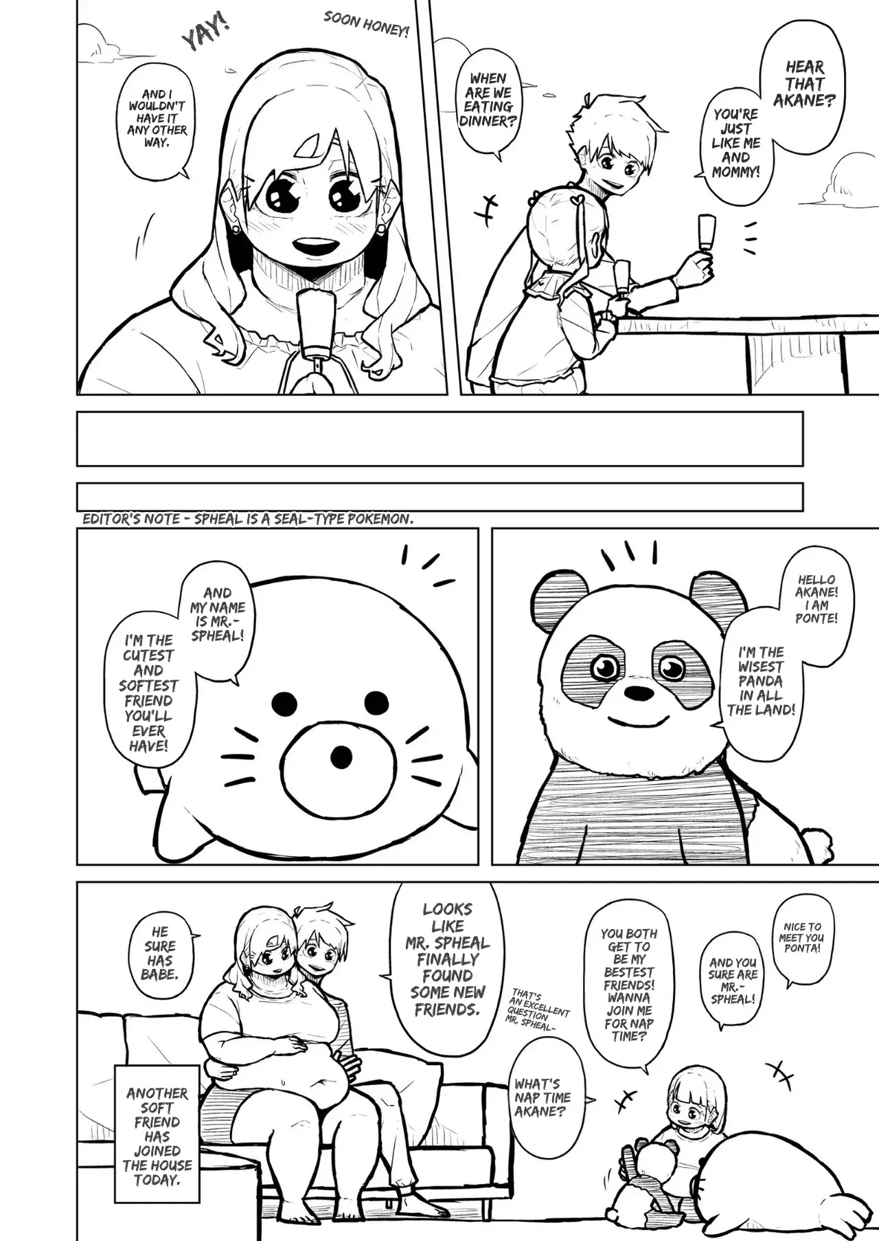 [Pocchari wa sekai o sukuu] Chubby Girlfriend [English Re-Write] - Page 428
