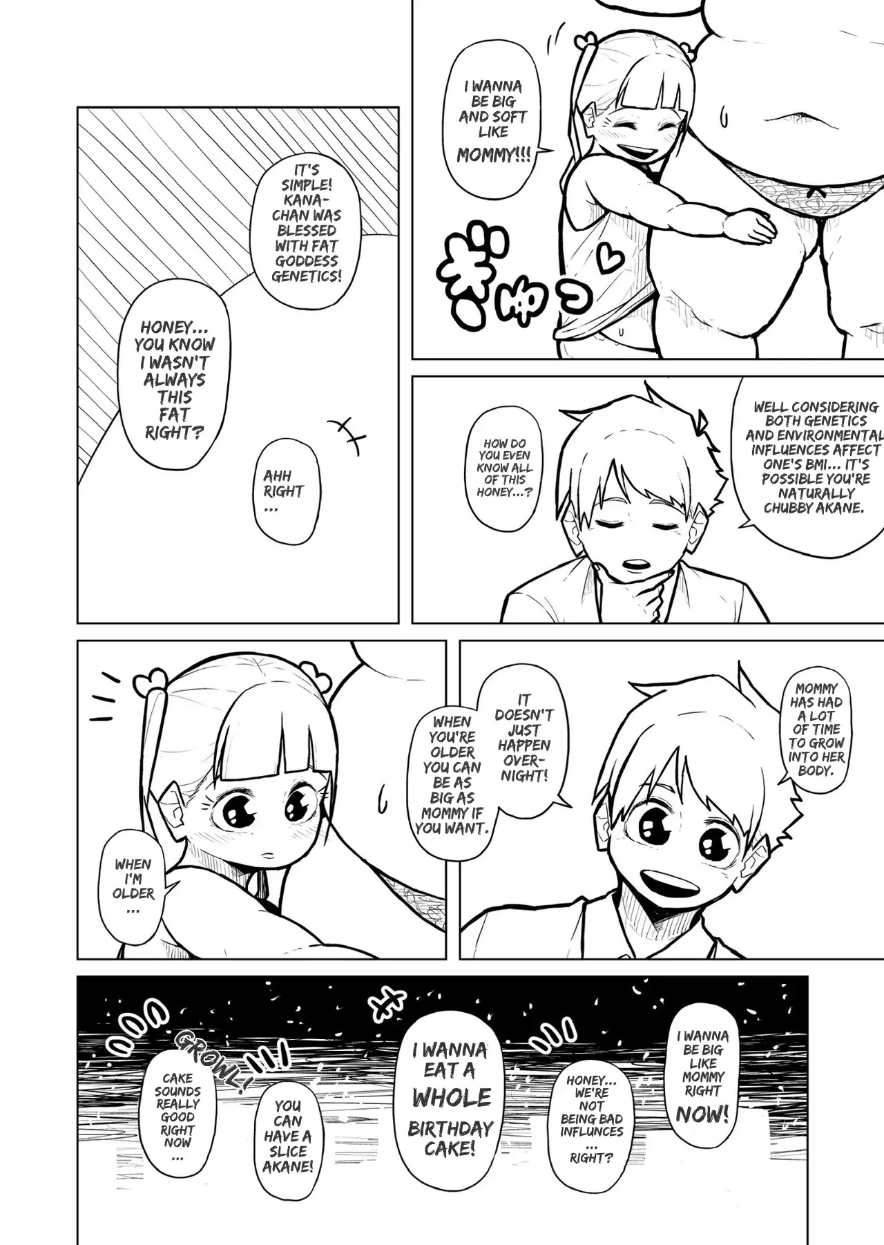 [Pocchari wa sekai o sukuu] Chubby Girlfriend [English Re-Write] - Page 432