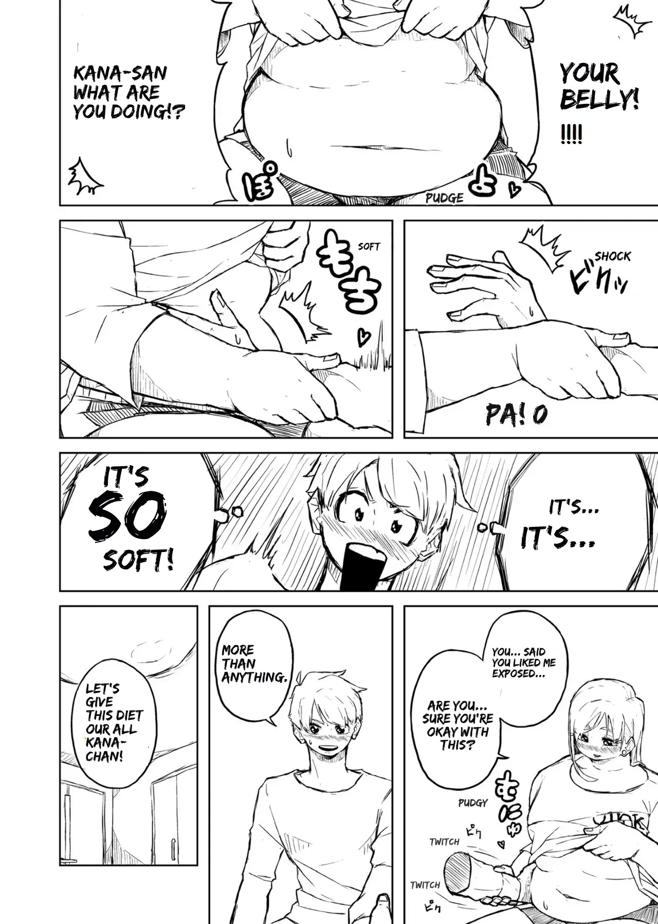 [Pocchari wa sekai o sukuu] Chubby Girlfriend [English Re-Write] - Page 44