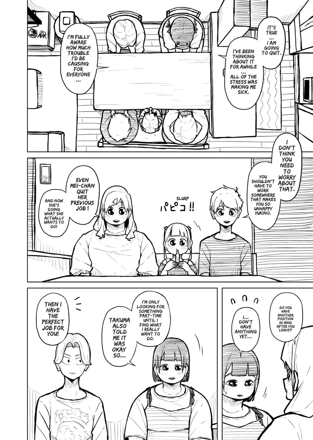 [Pocchari wa sekai o sukuu] Chubby Girlfriend [English Re-Write] - Page 442