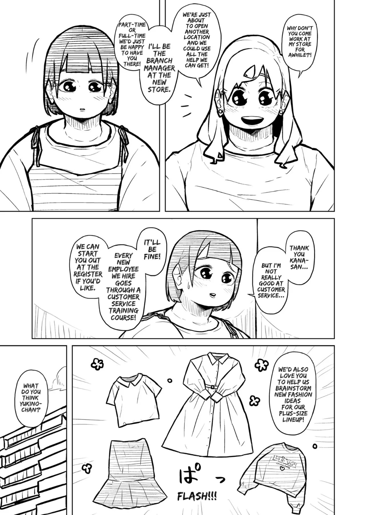 [Pocchari wa sekai o sukuu] Chubby Girlfriend [English Re-Write] - Page 443