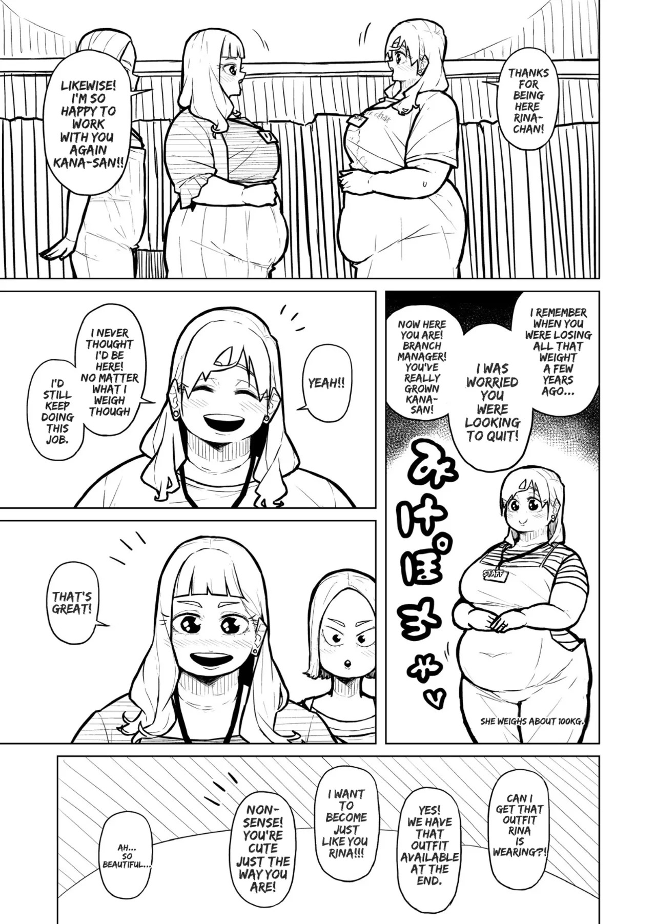 [Pocchari wa sekai o sukuu] Chubby Girlfriend [English Re-Write] - Page 447
