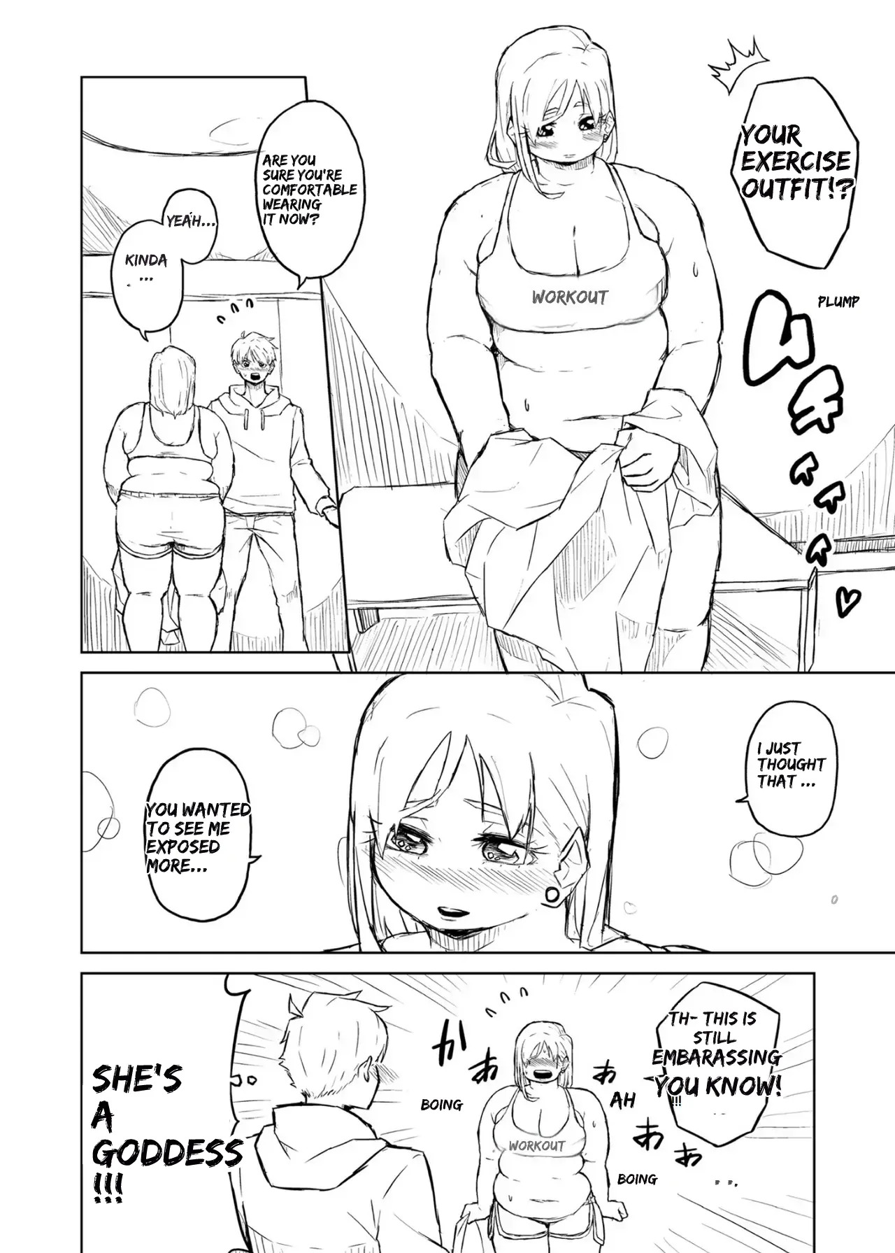 [Pocchari wa sekai o sukuu] Chubby Girlfriend [English Re-Write] - Page 46