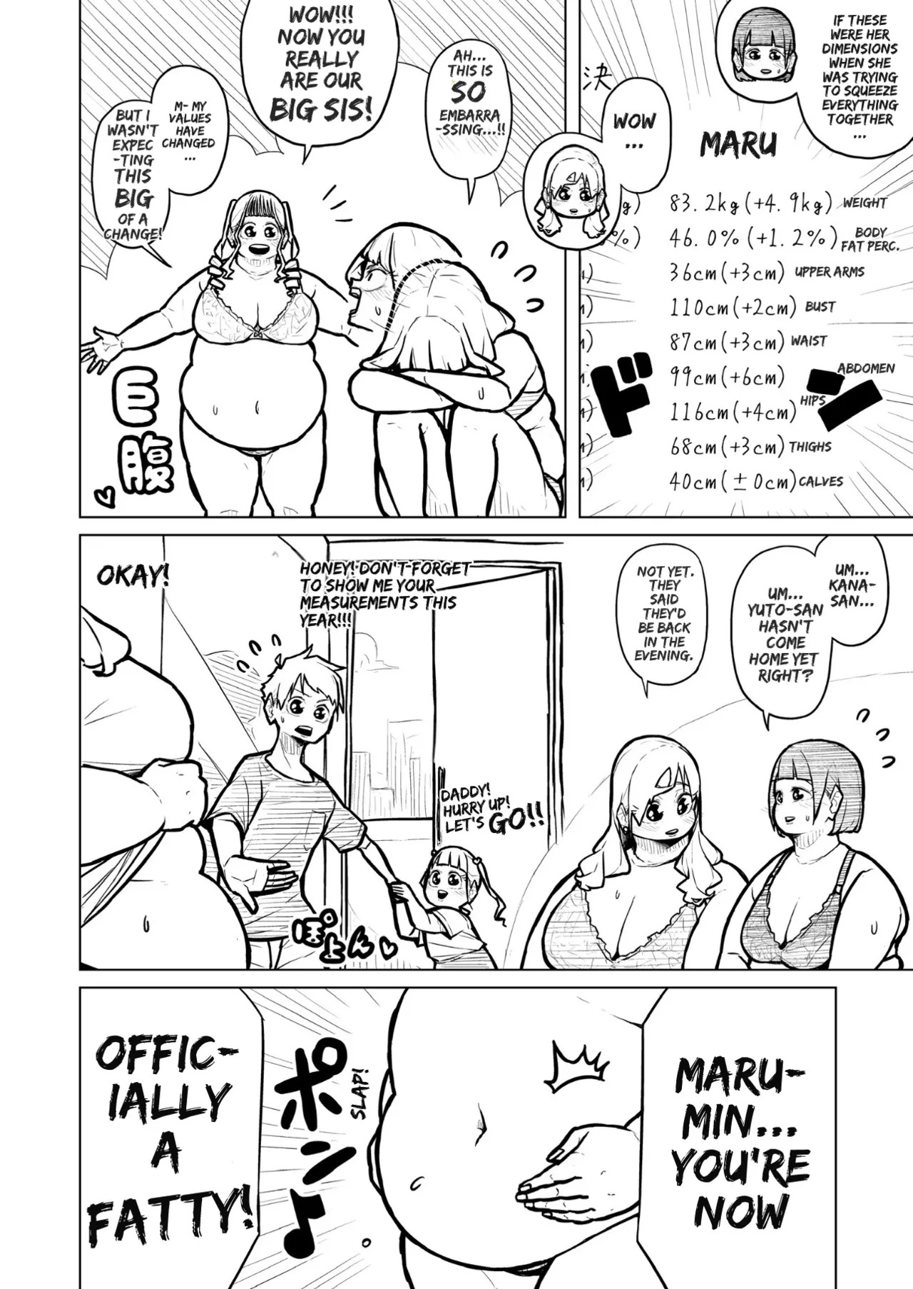 [Pocchari wa sekai o sukuu] Chubby Girlfriend [English Re-Write] - Page 468