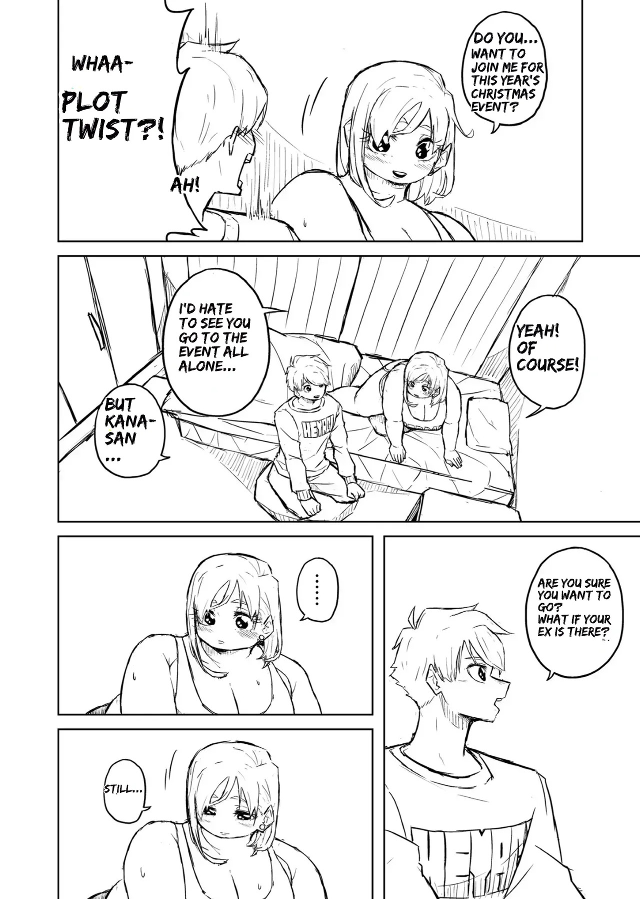 [Pocchari wa sekai o sukuu] Chubby Girlfriend [English Re-Write] - Page 50