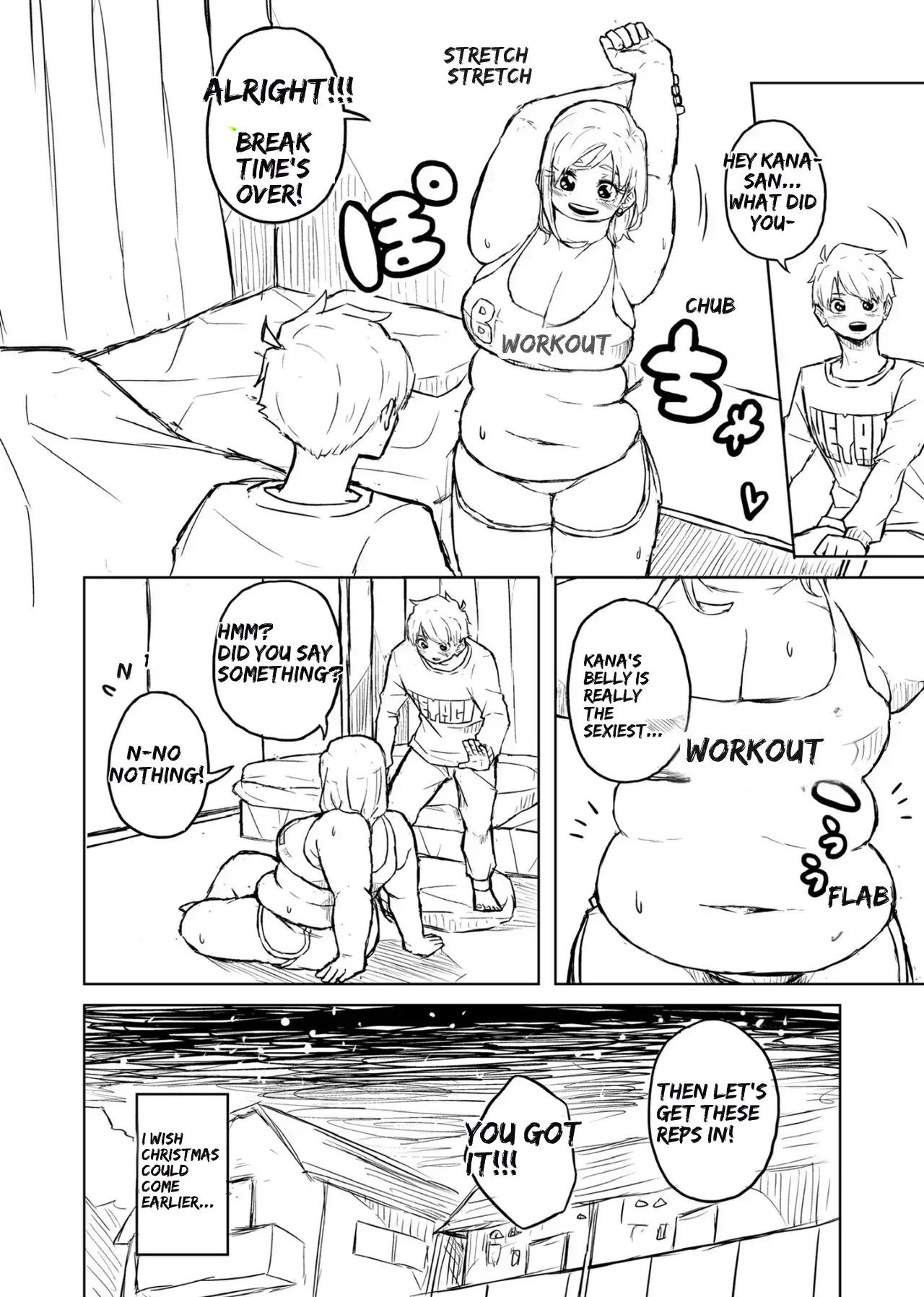 [Pocchari wa sekai o sukuu] Chubby Girlfriend [English Re-Write] - Page 52