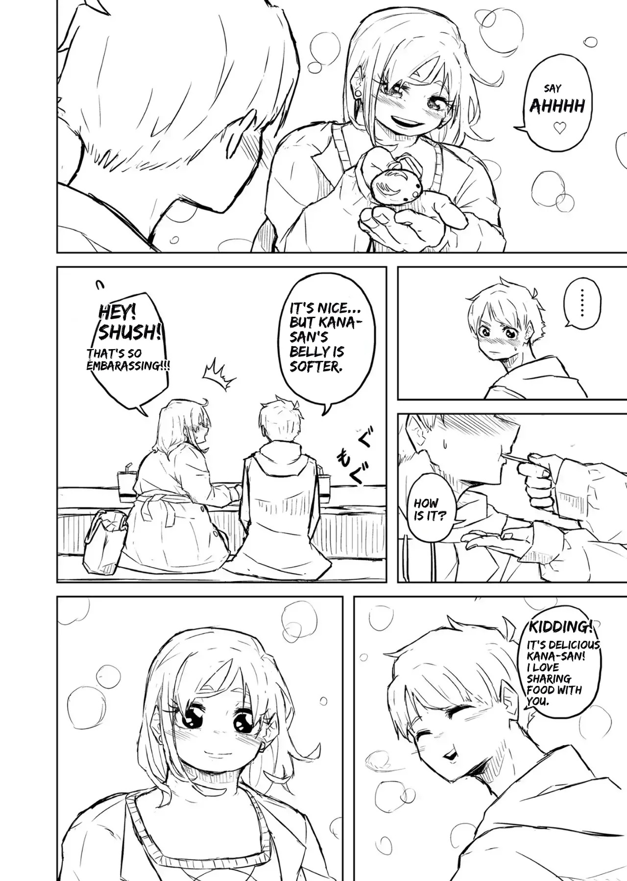 [Pocchari wa sekai o sukuu] Chubby Girlfriend [English Re-Write] - Page 54