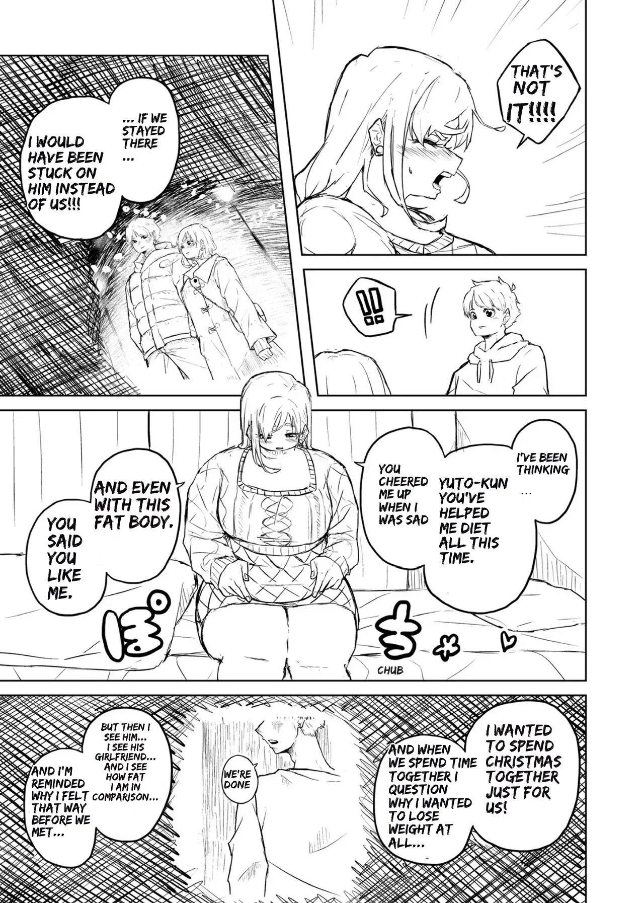 [Pocchari wa sekai o sukuu] Chubby Girlfriend [English Re-Write] - Page 59