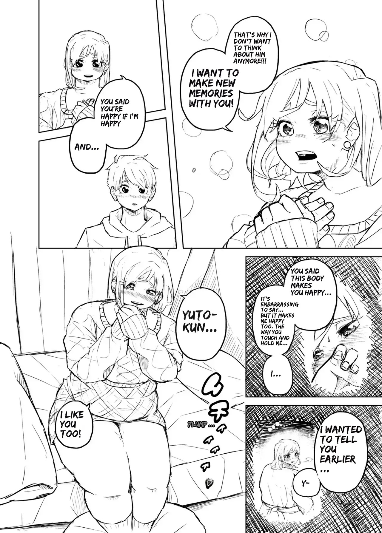 [Pocchari wa sekai o sukuu] Chubby Girlfriend [English Re-Write] - Page 60