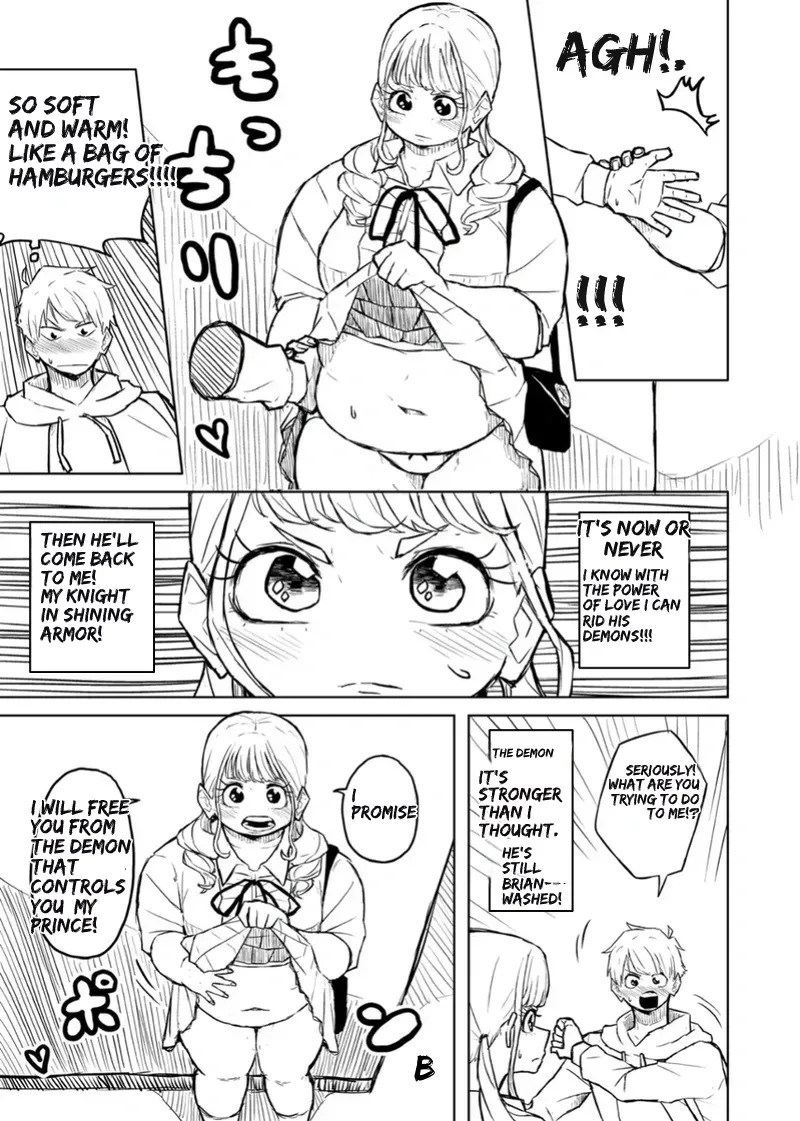 [Pocchari wa sekai o sukuu] Chubby Girlfriend [English Re-Write] - Page 88