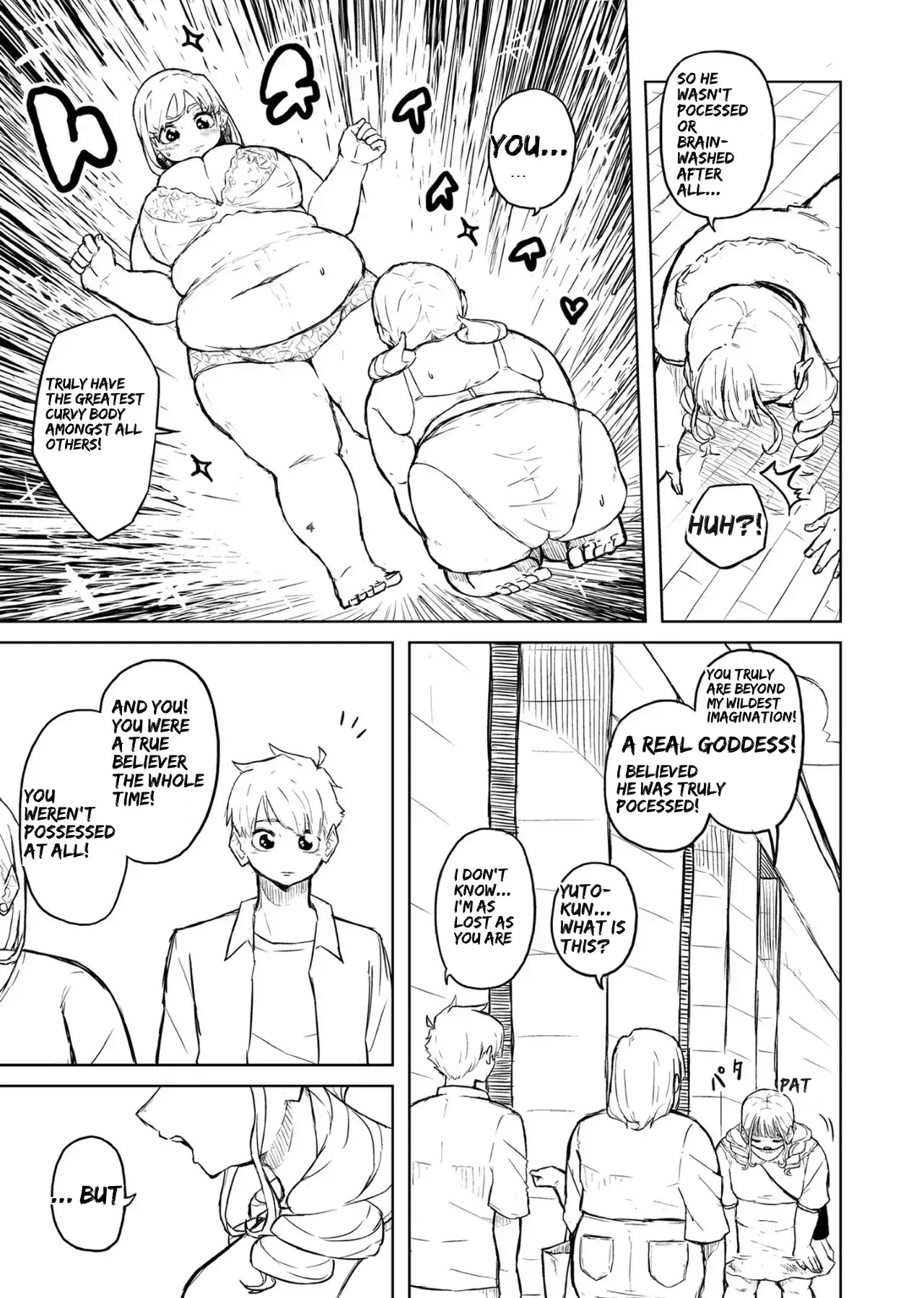 [Pocchari wa sekai o sukuu] Chubby Girlfriend [English Re-Write] - Page 91