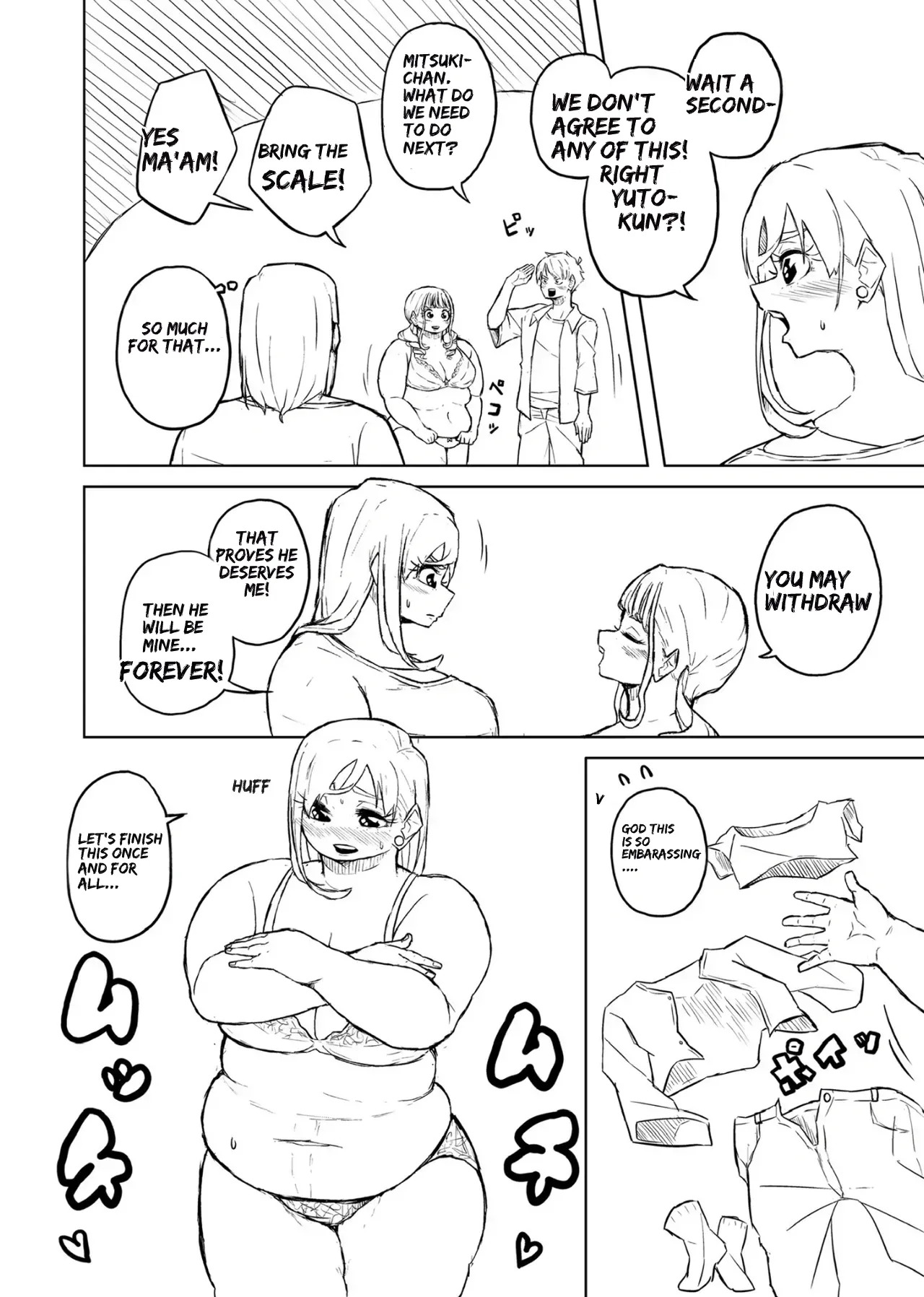 [Pocchari wa sekai o sukuu] Chubby Girlfriend [English Re-Write] - Page 94