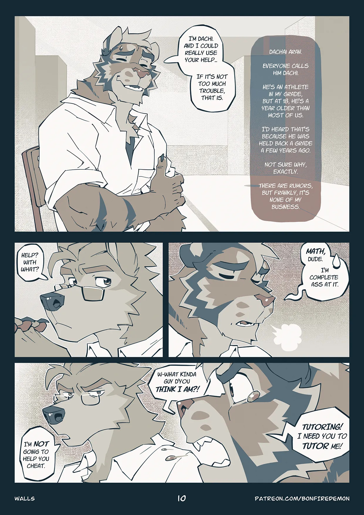 [Bonfire Demon] WALLS (Ongoing) - Page 10