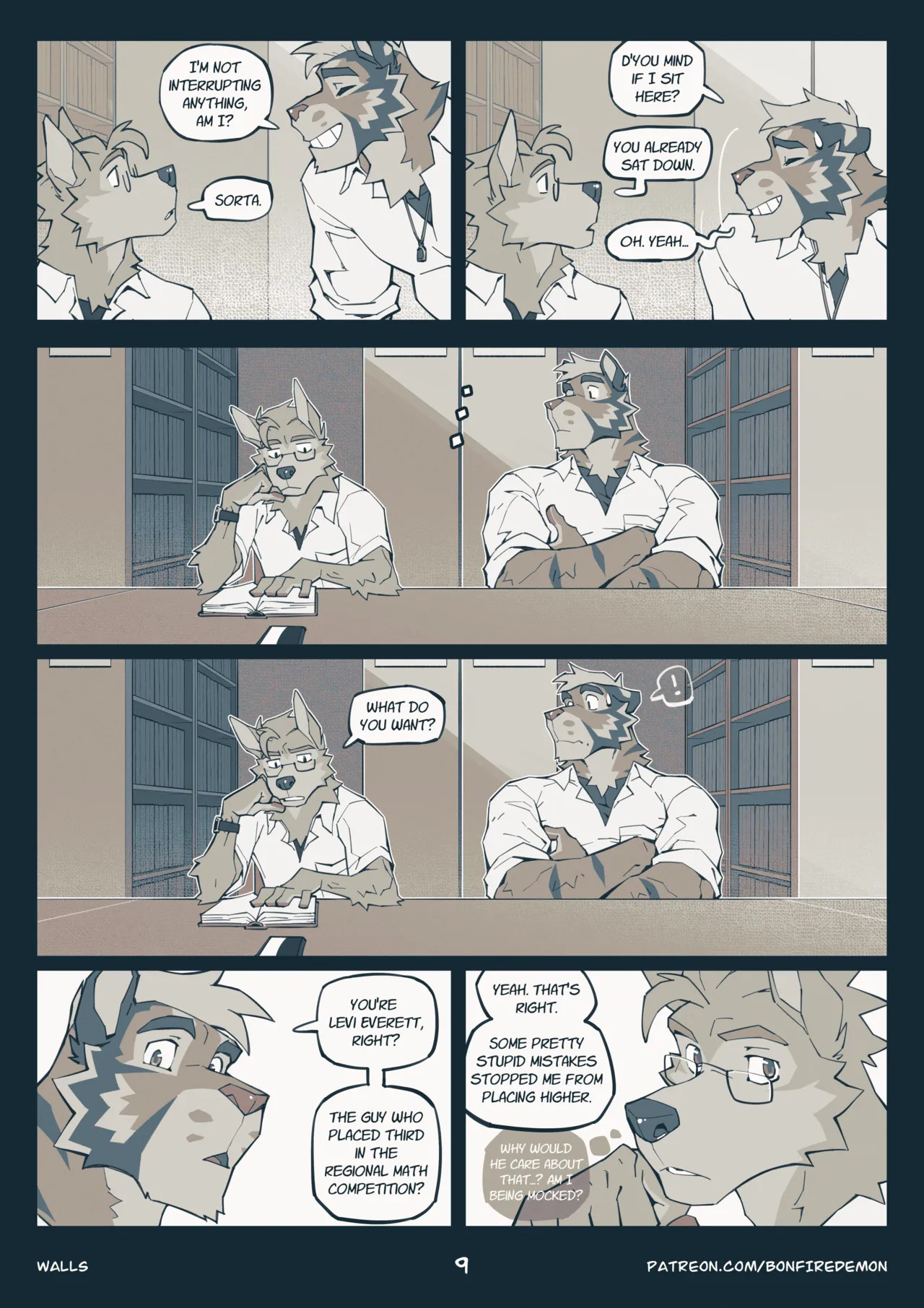 [Bonfire Demon] WALLS (Ongoing) - Page 9