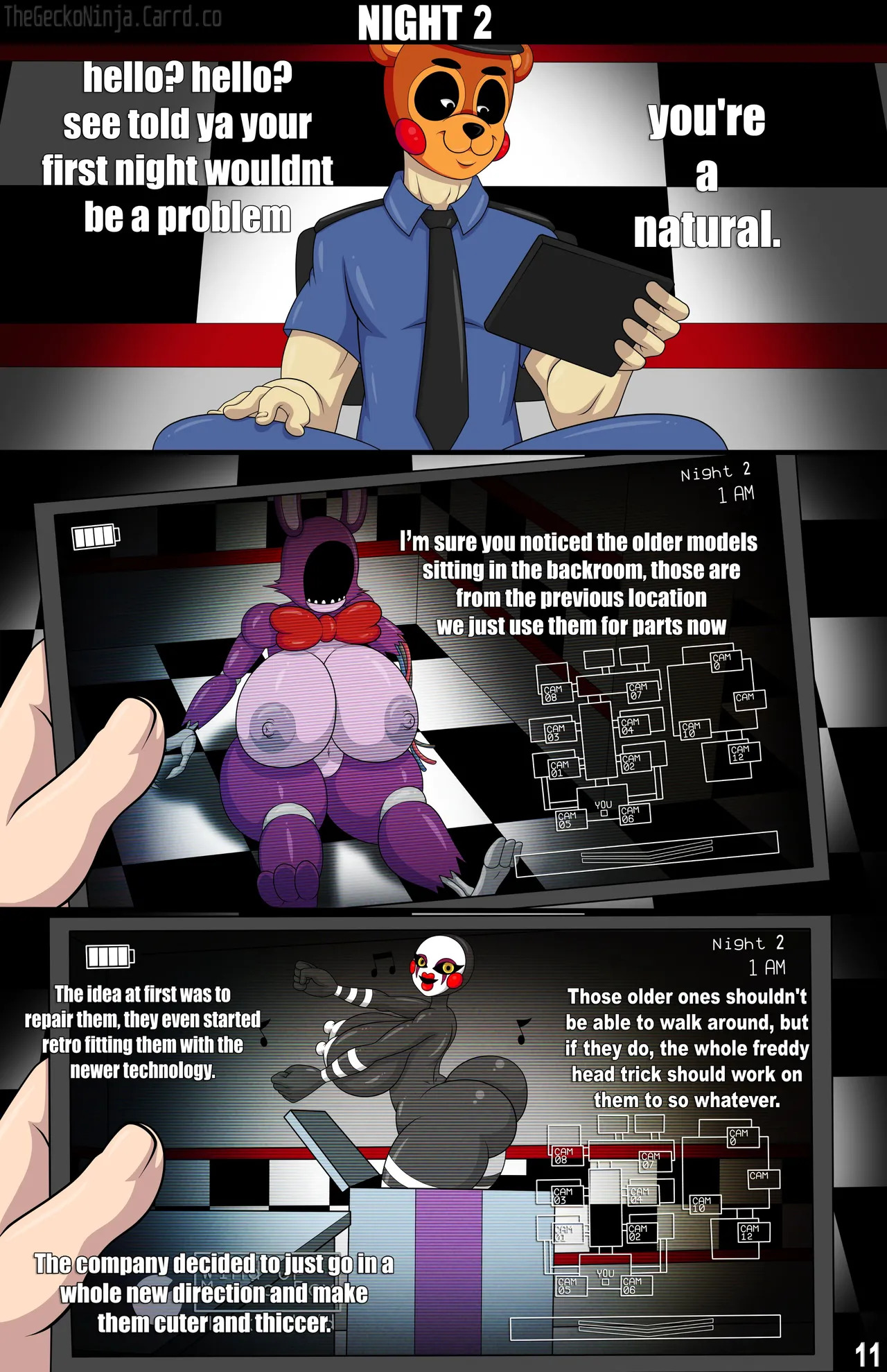 [TheGeckoNinja] Five Fucks at Freddy's 2 (Ongoing) - Page 12